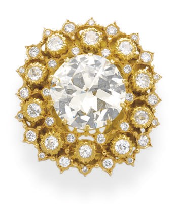 A DIAMOND AND GOLD RING, BY BUCCELLATI