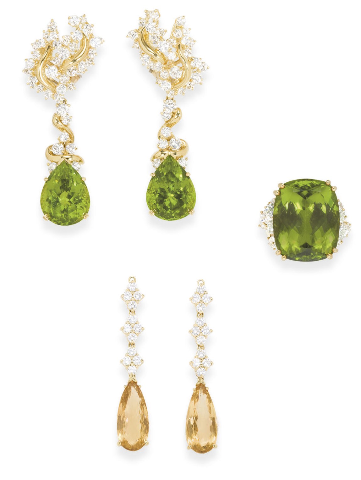 A GROUP OF DIAMOND AND MULTI-GEM JEWELRY, BY KURT WAYNE