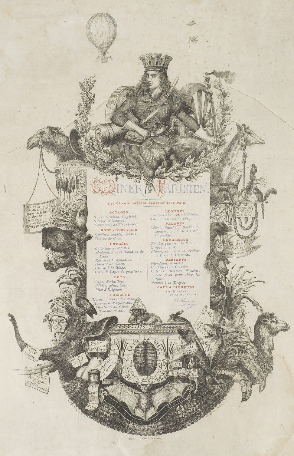 GRAND DINER PARISIEN
