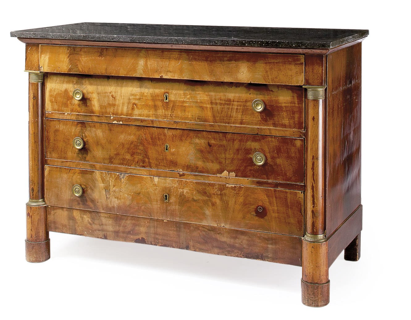 COMMODE D'EPOQUE LOUIS-PHILIPPE