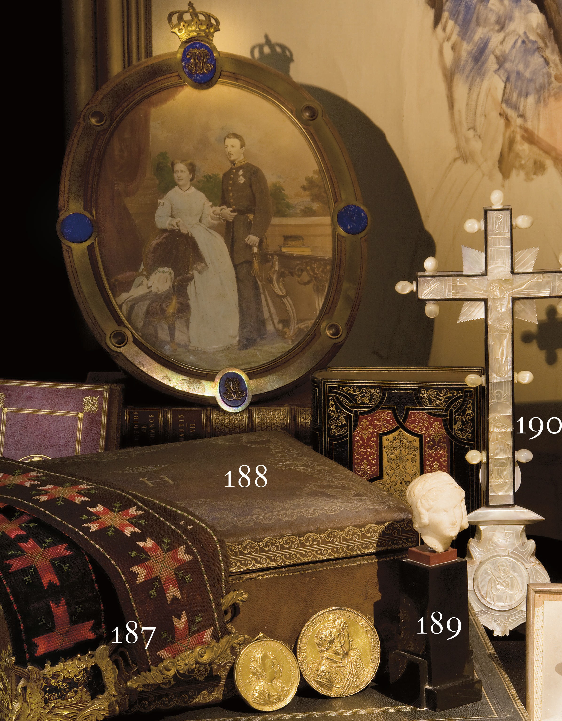 COFFRET DE LA FIN DU XIXEME SIECLE
