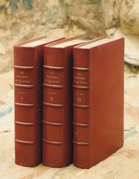 [MENON.] Les Soupers de la Cour, ou L'Art de travailler toutes sortes d'alimens... Paris: Cellot, 1778.