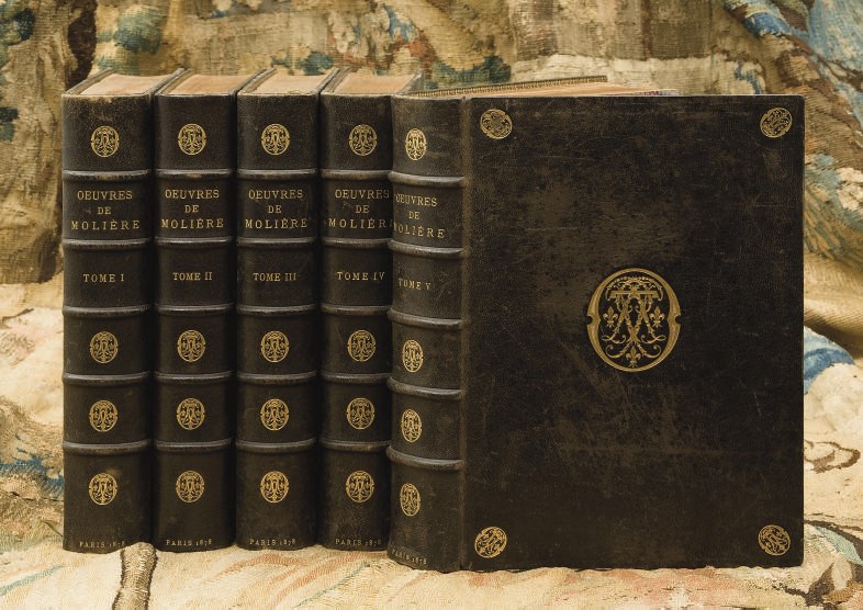 [LOUIS-PHILIPPE-ALBERT D'ORLÉANS, premier Comte de Paris] -- Réunion d'ouvrage provenant de sa bibliothèque, dont: