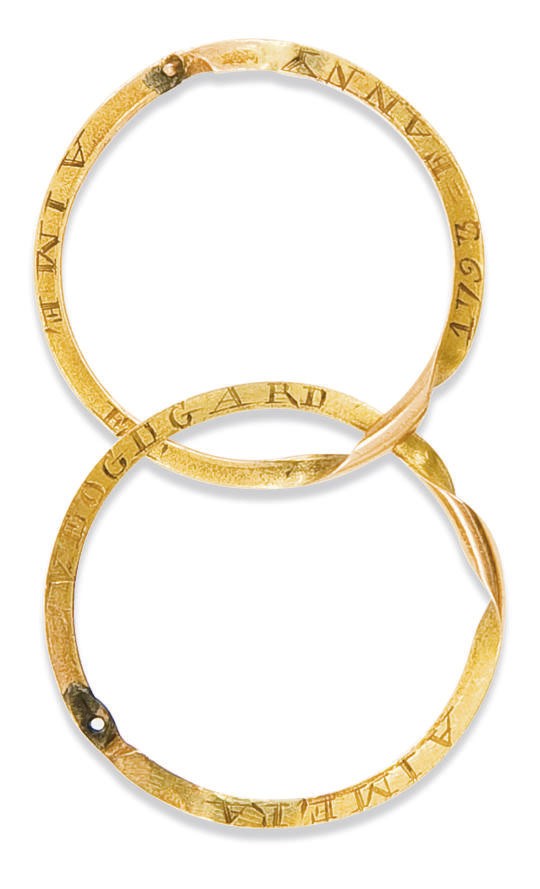 BAGUE A SECRET EN OR