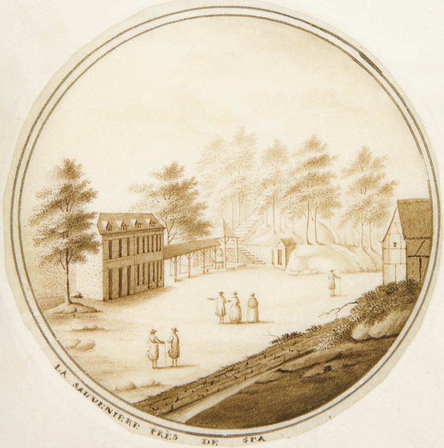 CARNET D'AQUARELLES DE MADAME DE GENLIS (1746-1830)