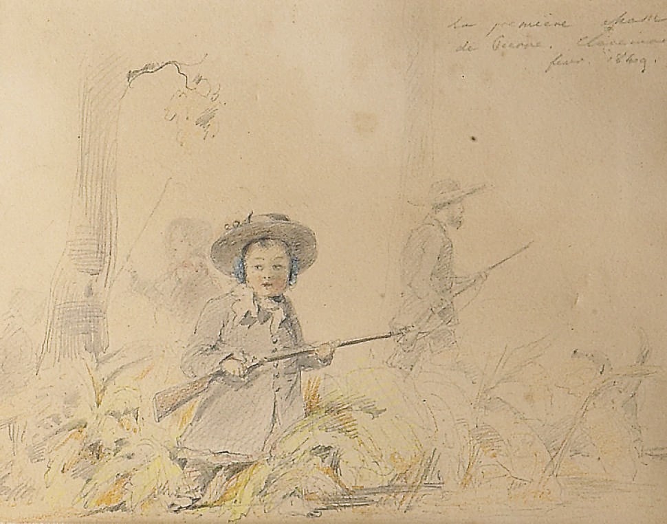 ATTRIBUE A FRANCOIS FERDINAND, PRINCE DE JOINVILLE (1818-1900)