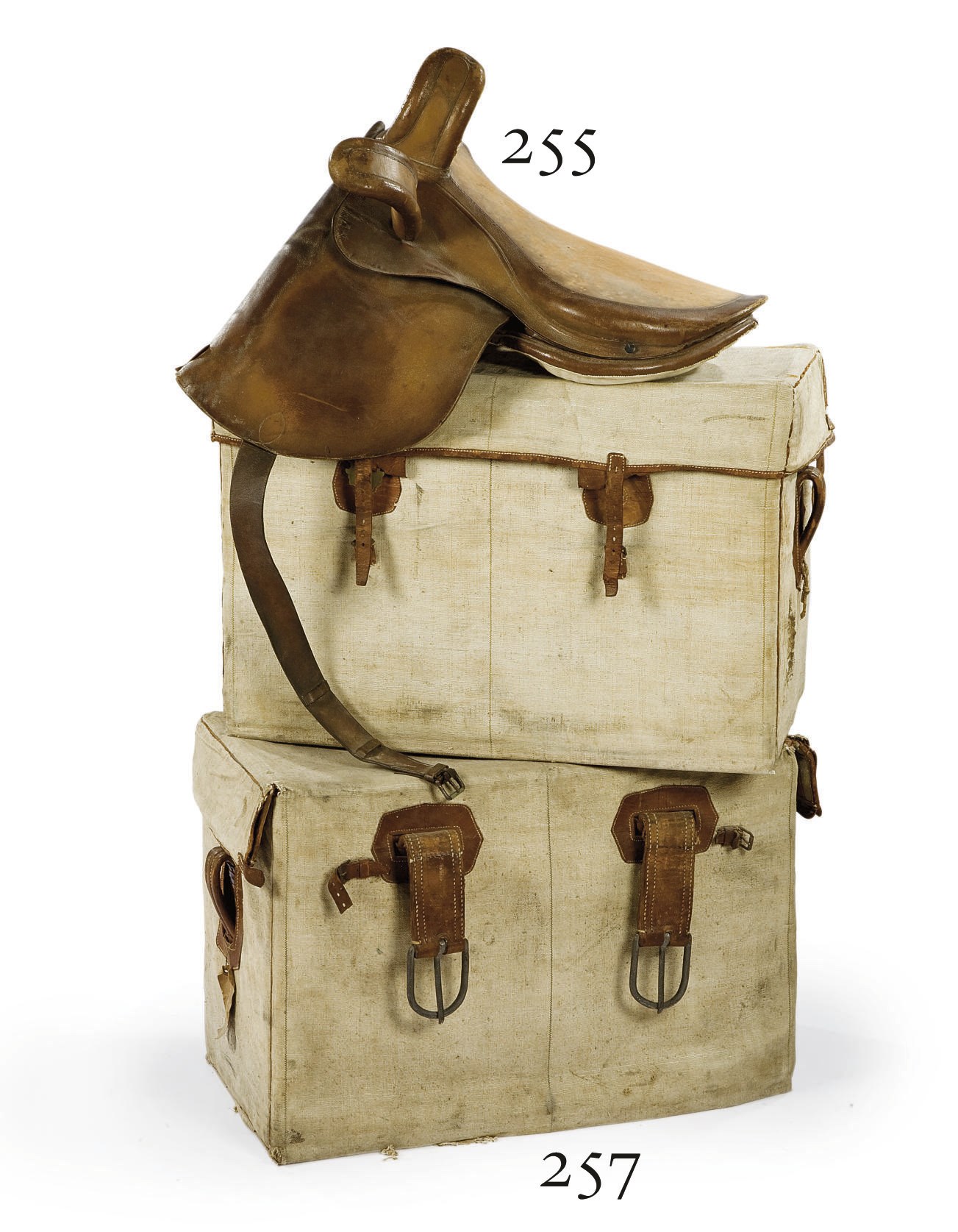 DEUX BAGAGES DE MULE