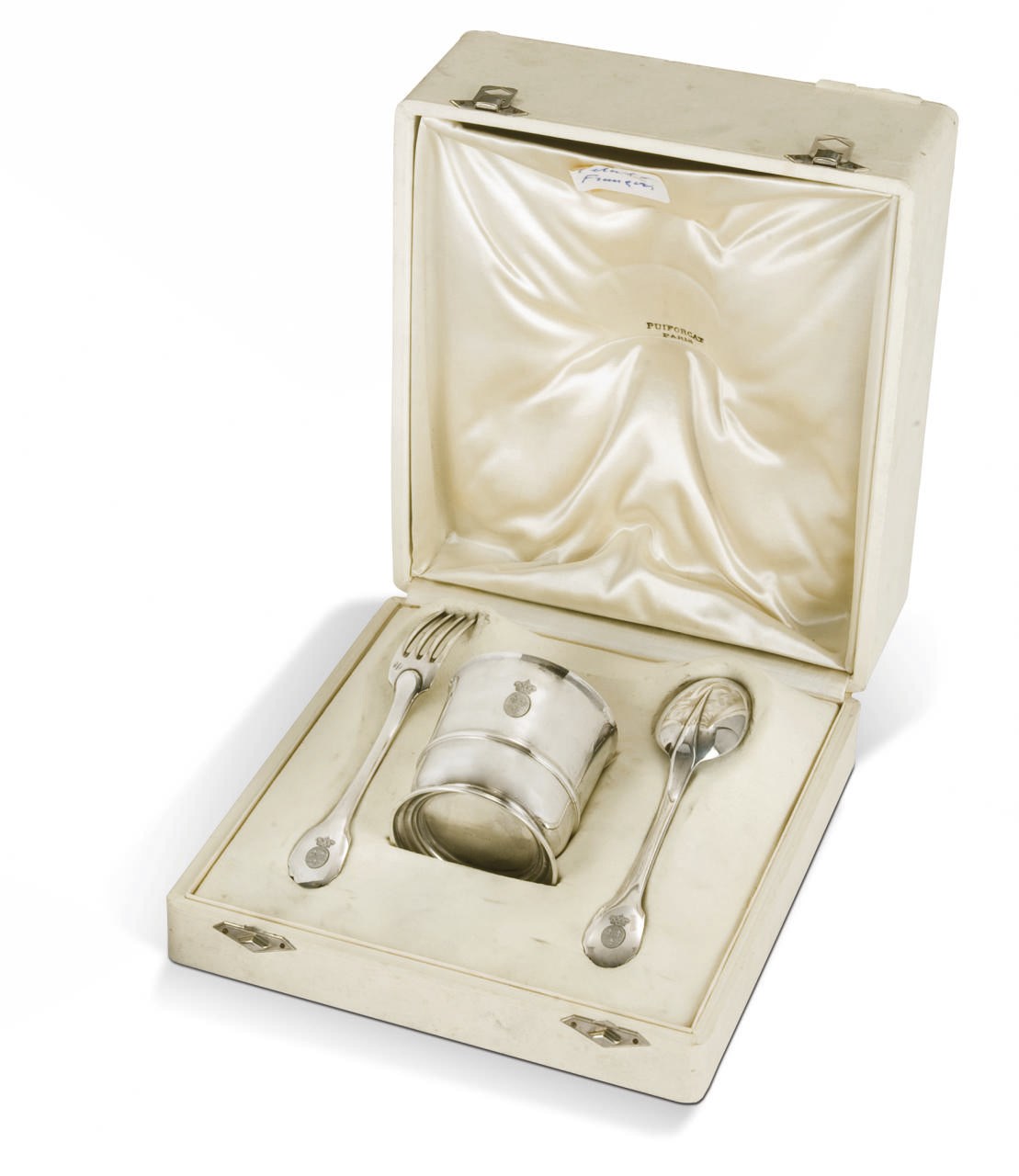 NECESSAIRE DE NAISSANCE EN ARGENT