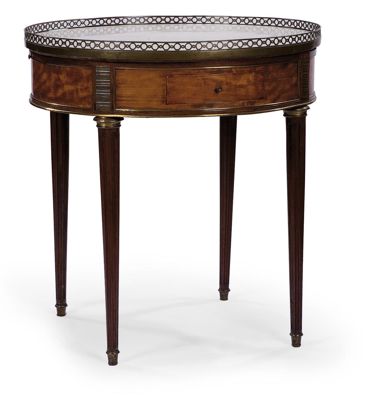 GUERIDON BOUILLOTTE D'EPOQUE NEOCLASSIQUE