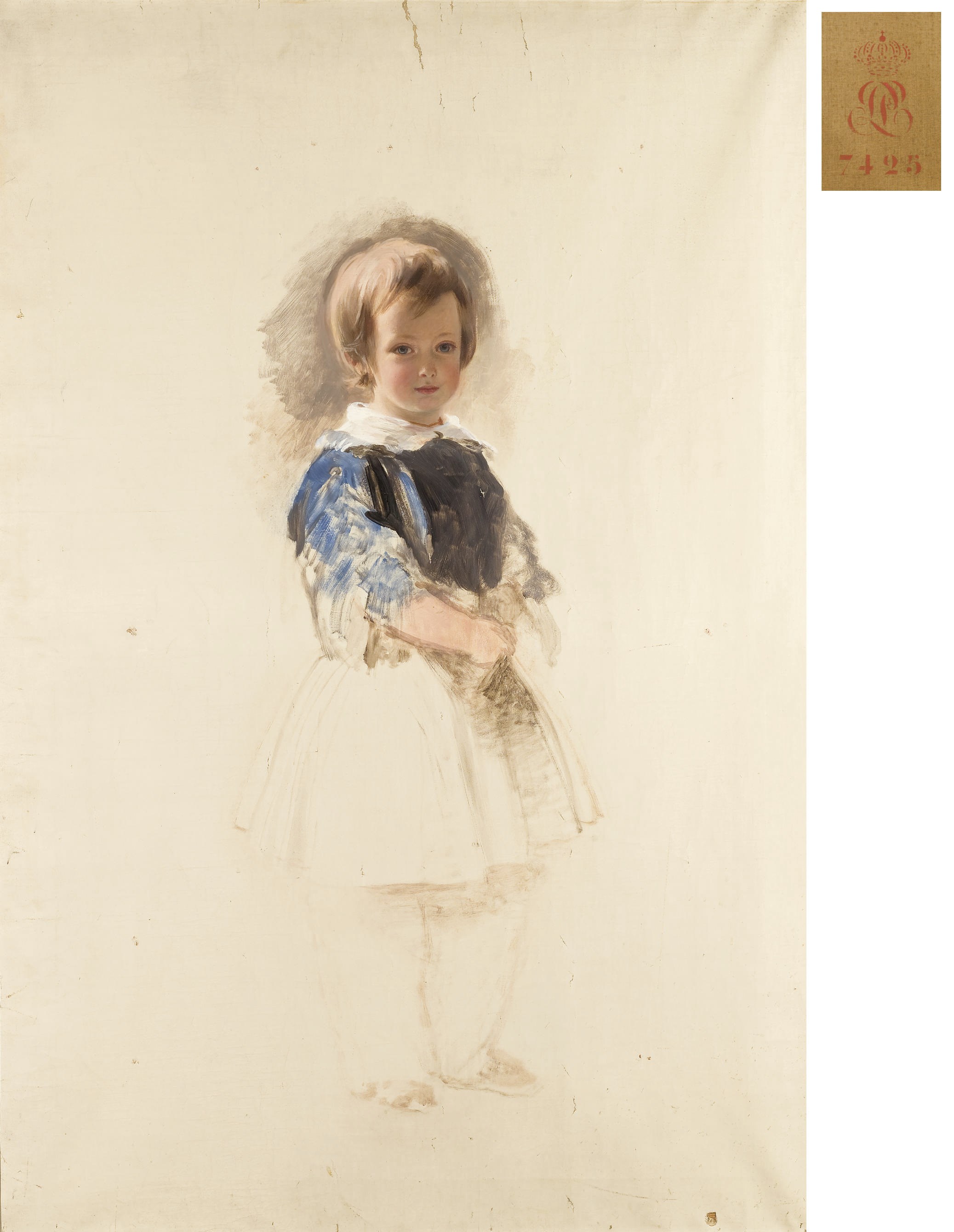 FRANZ XAVER WINTERHALTER (MENZENSCHWAND 1805 - 1873 FRANCFORT-SUR-LE-MAIN)
