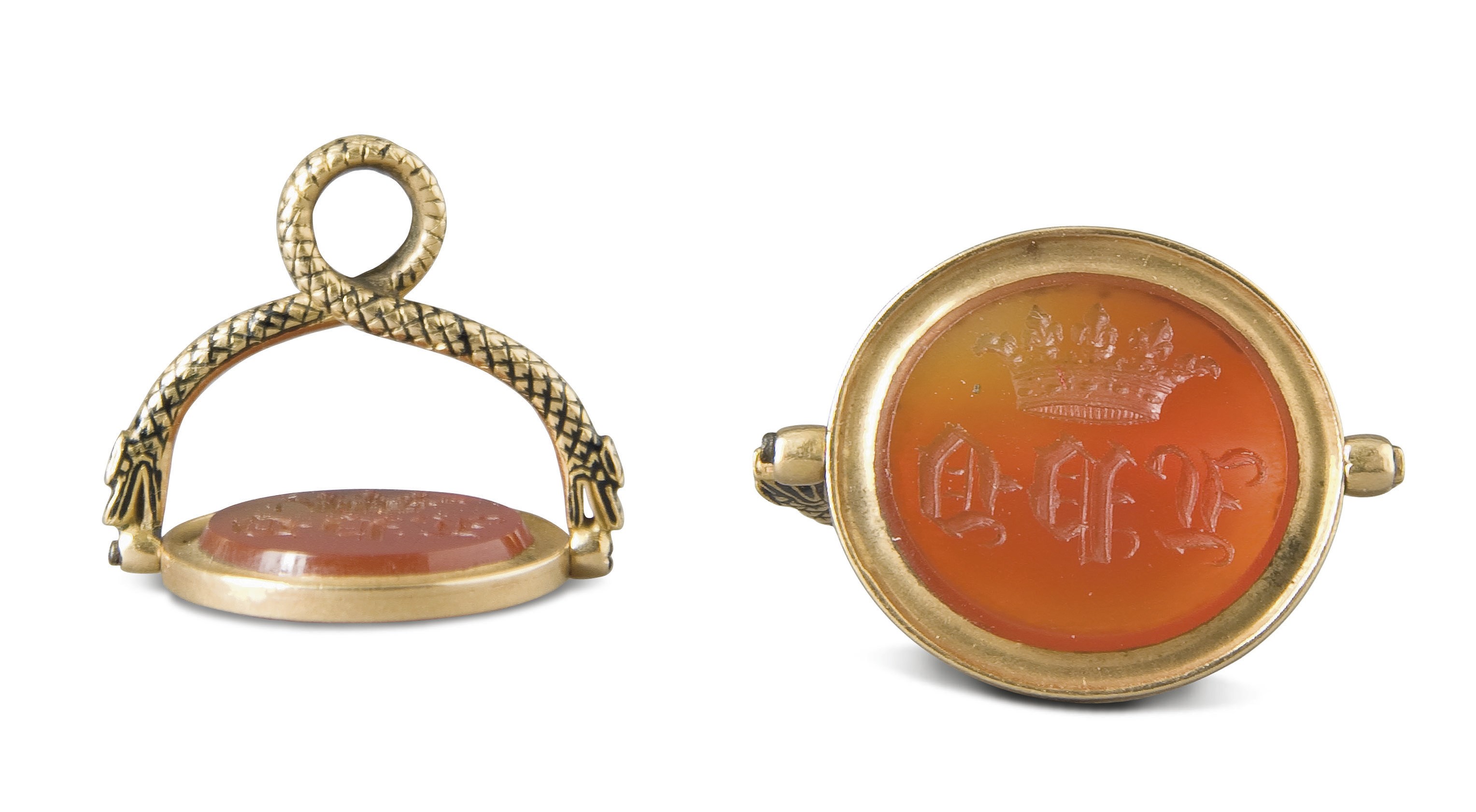 CACHET PENDENTIF DU XIXEME SIECLE