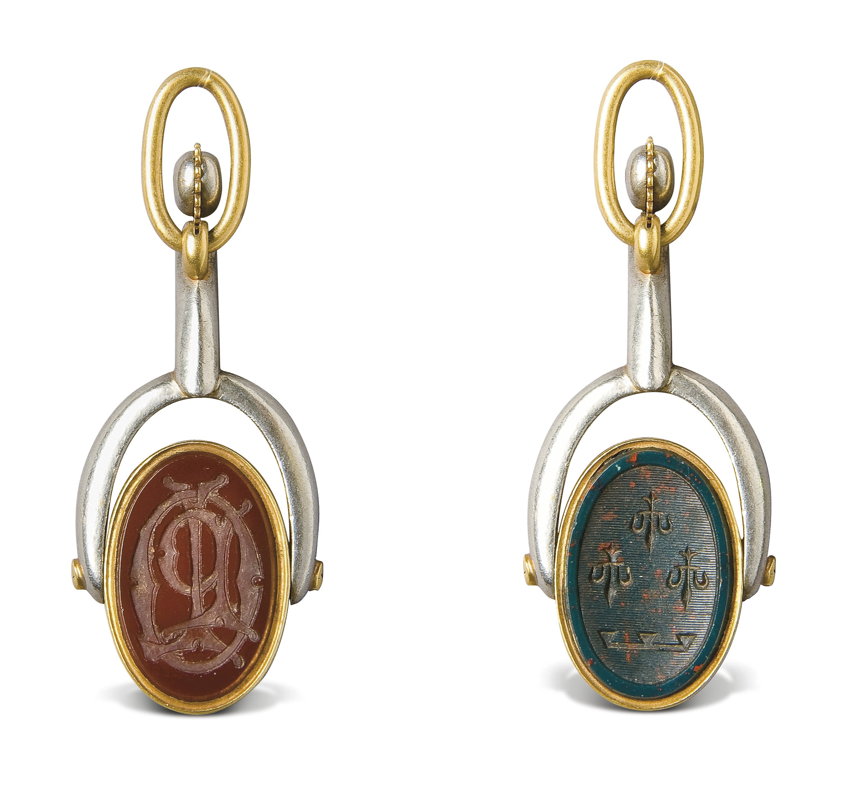 SCEAU PENDENTIF DU XIXEME SIECLE