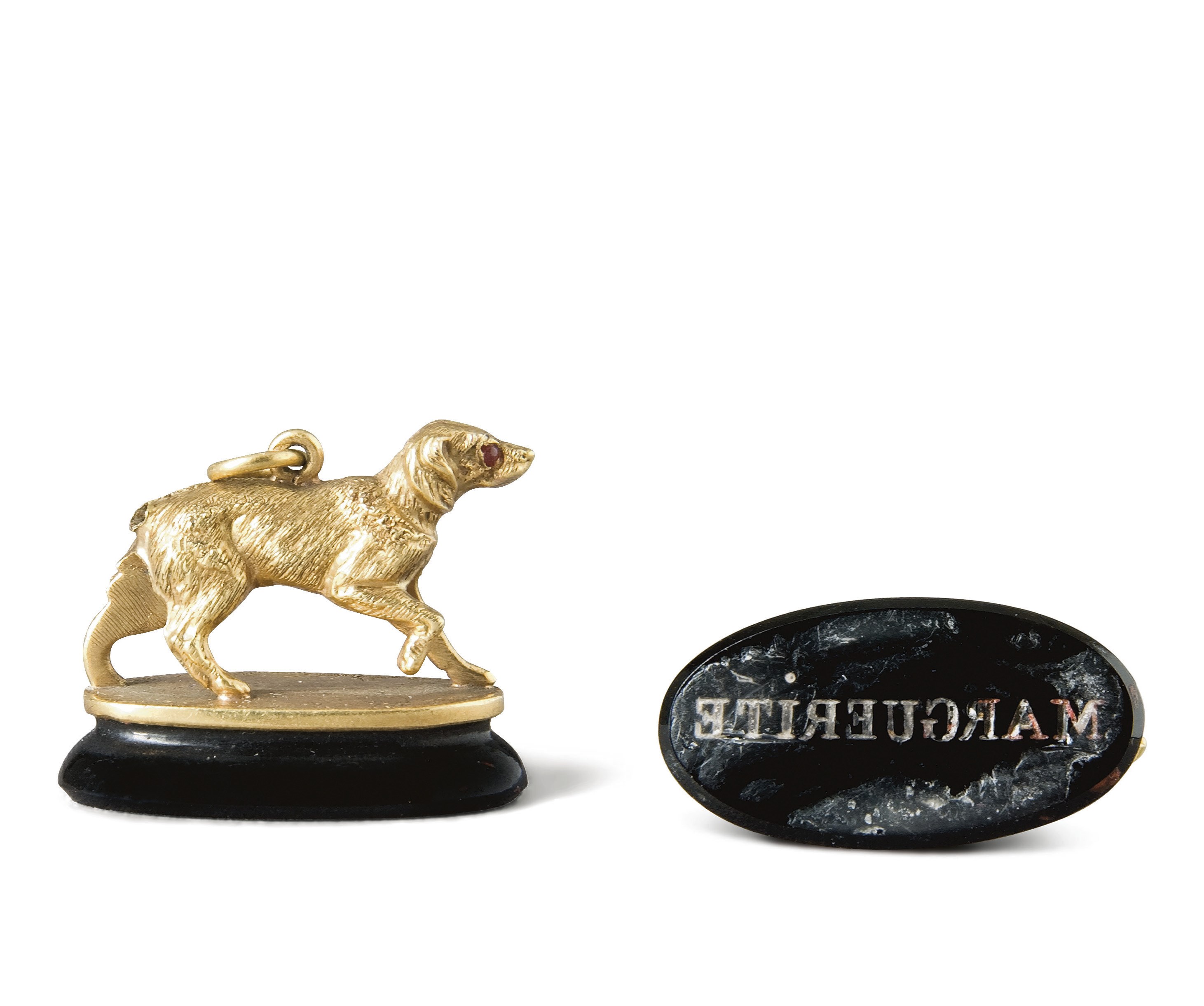 CACHET PENDENTIF DU XIXEME SIECLE