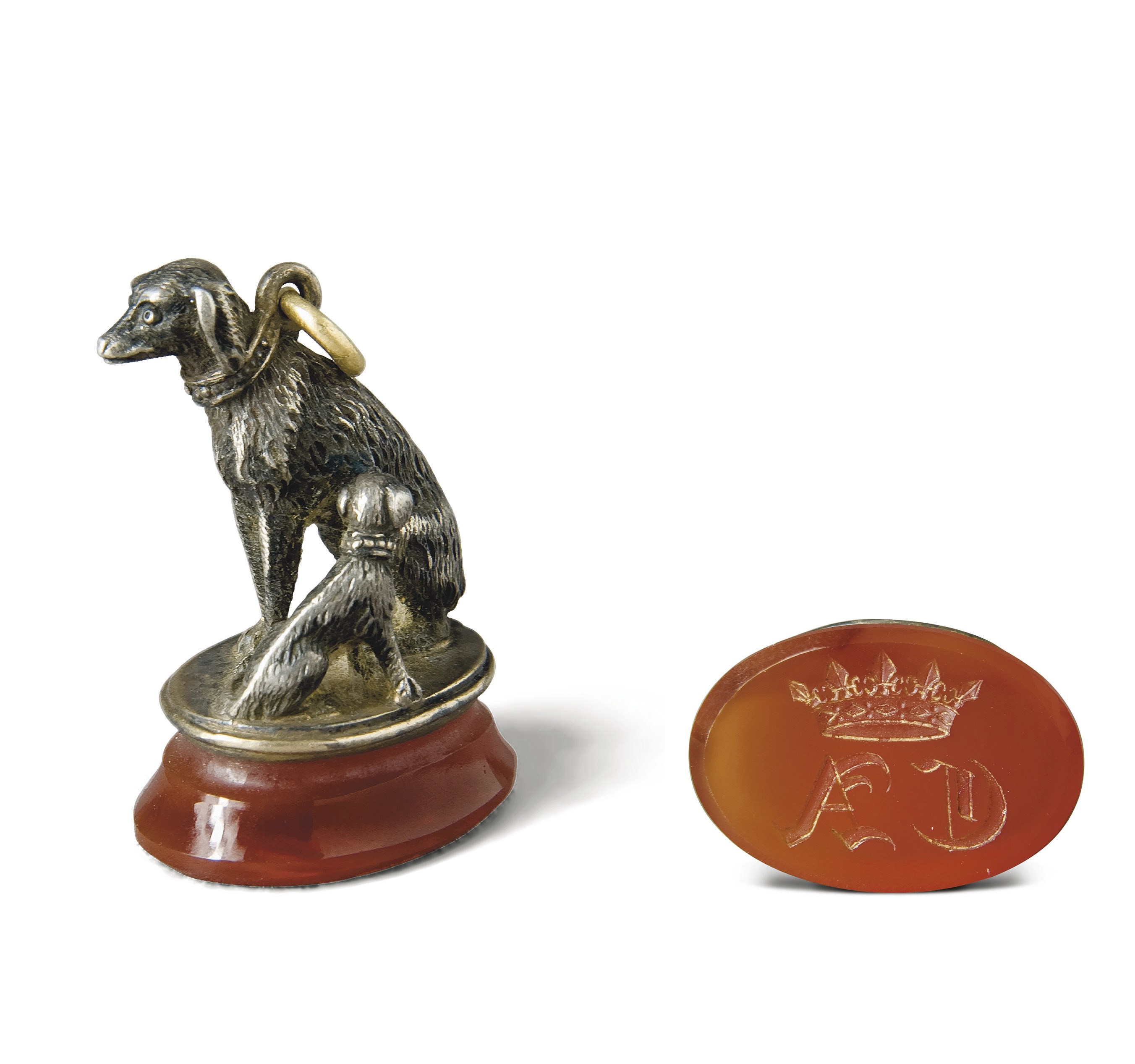 CACHET PENDENTIF DU XIXEME SIECLE