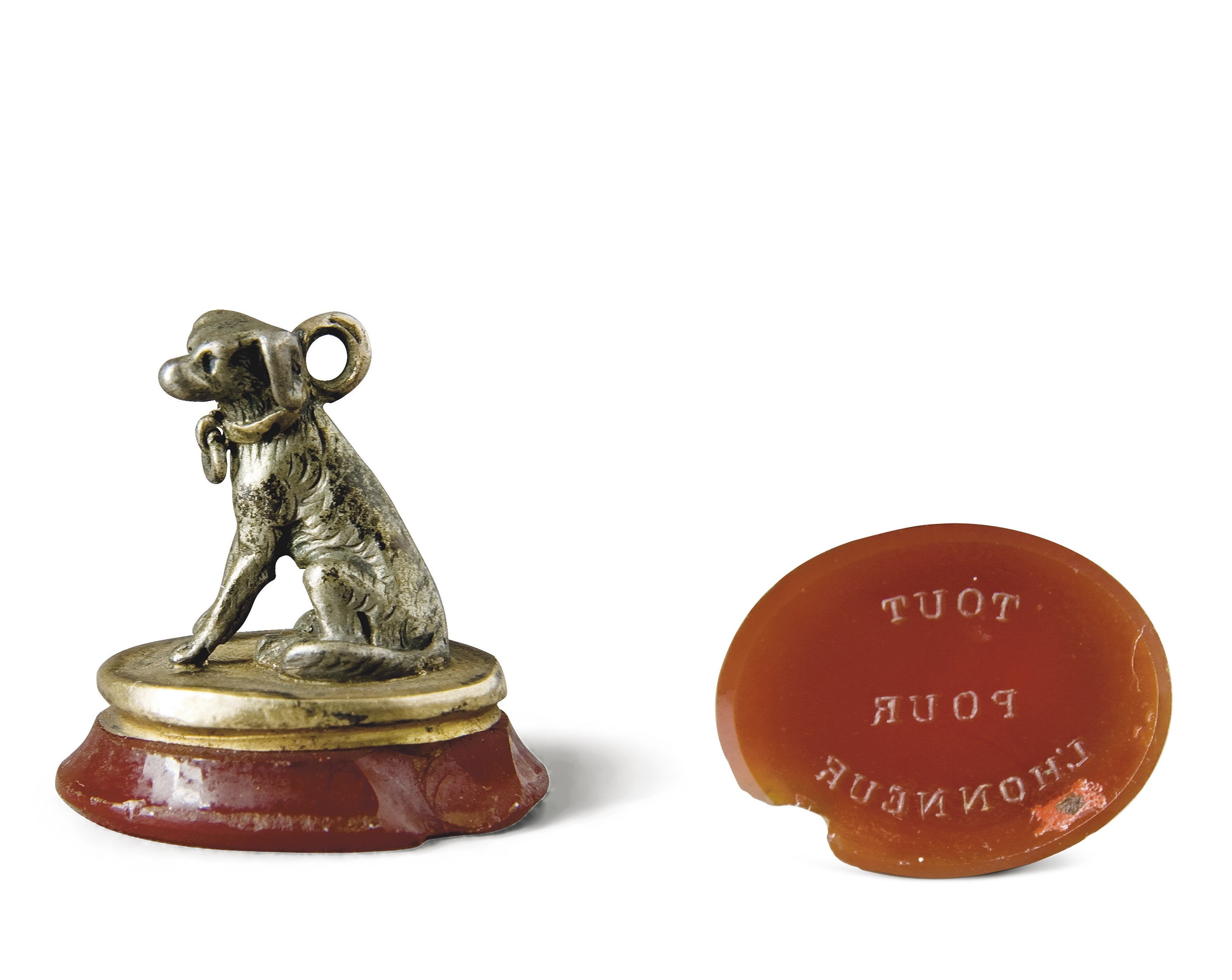 CACHET PENDENTIF DU XIXEME SIECLE