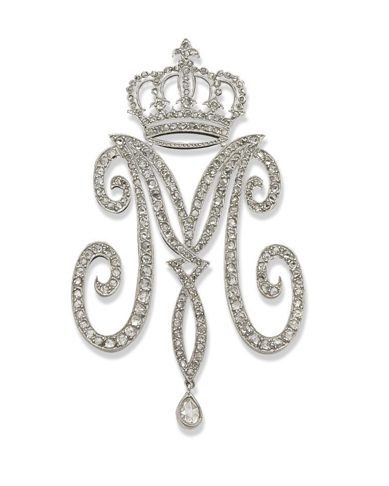 BROCHE DIAMANTS