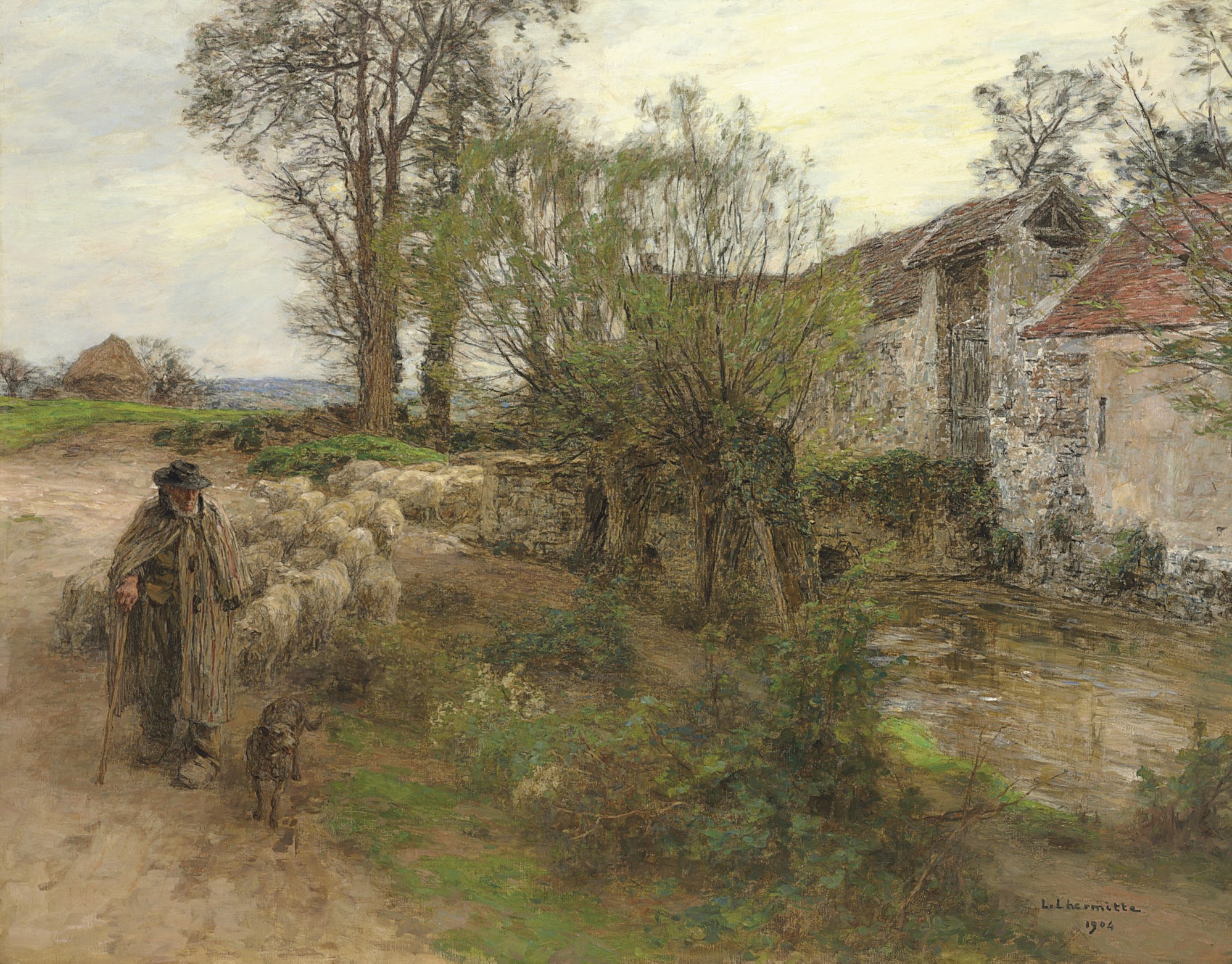 Léon Augustin Lhermitte (French, 1844-1925)