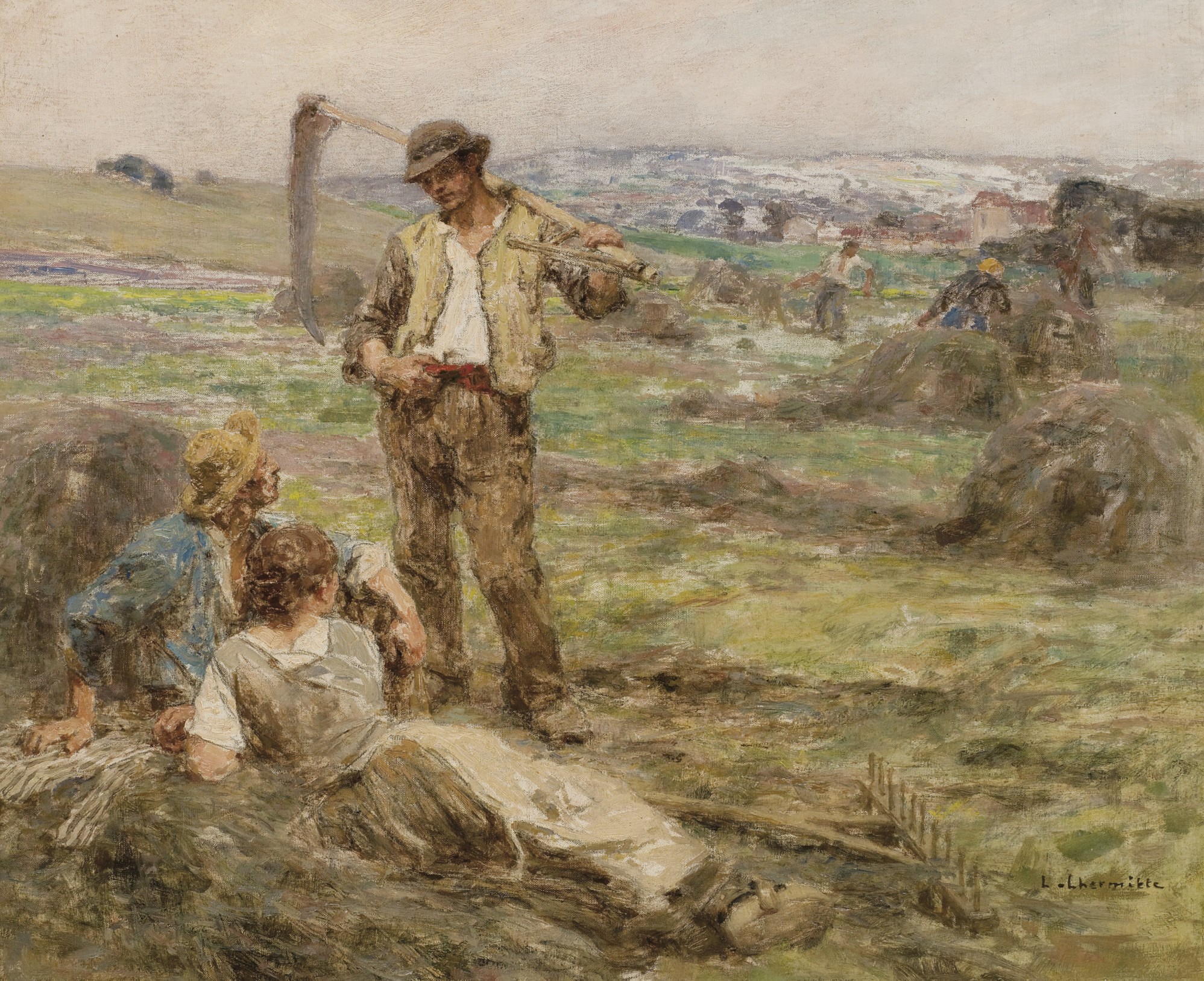 Léon Augustin Lhermitte (French, 1844-1925)
