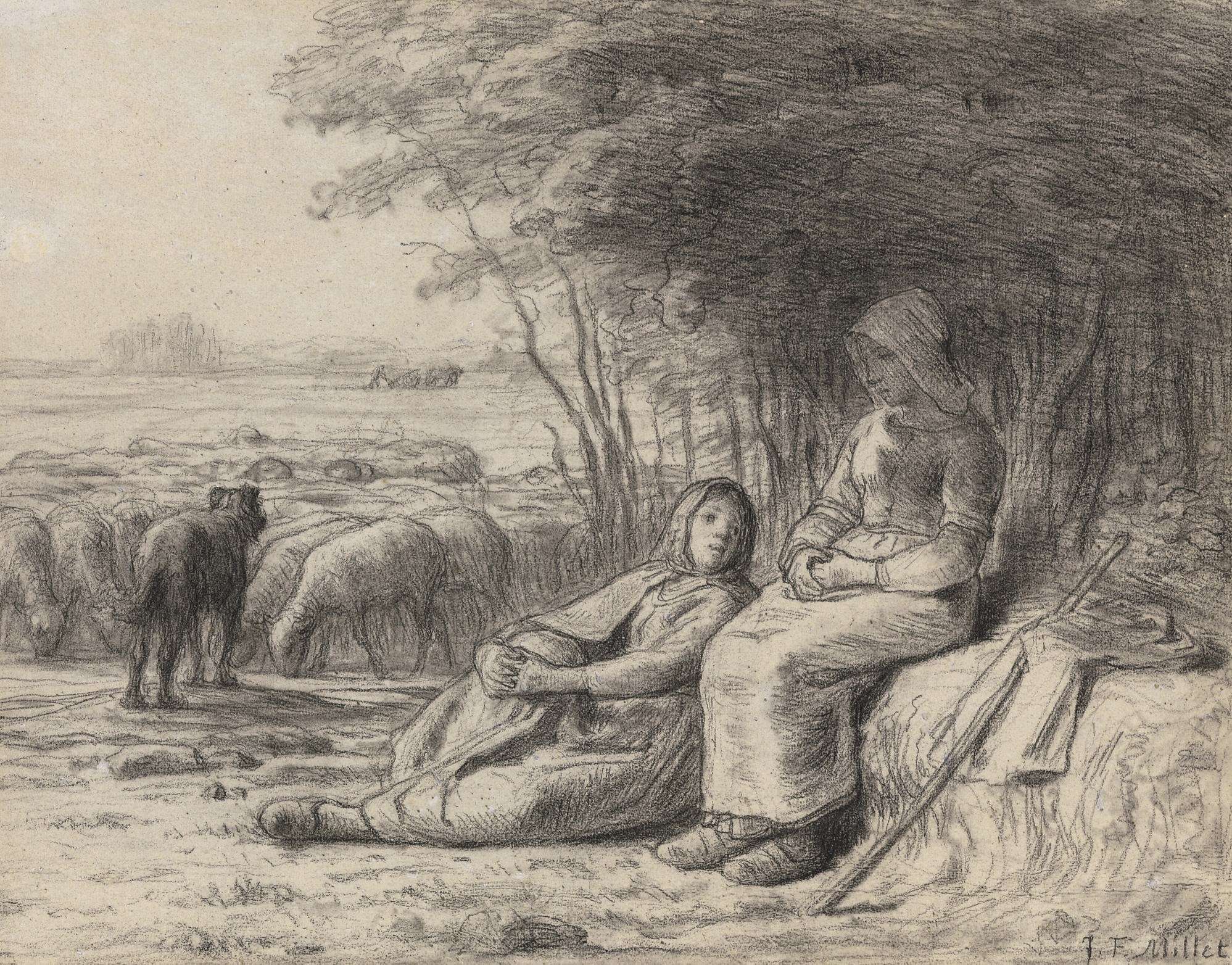 Jean François Millet (FRENCH, 1814-1875)