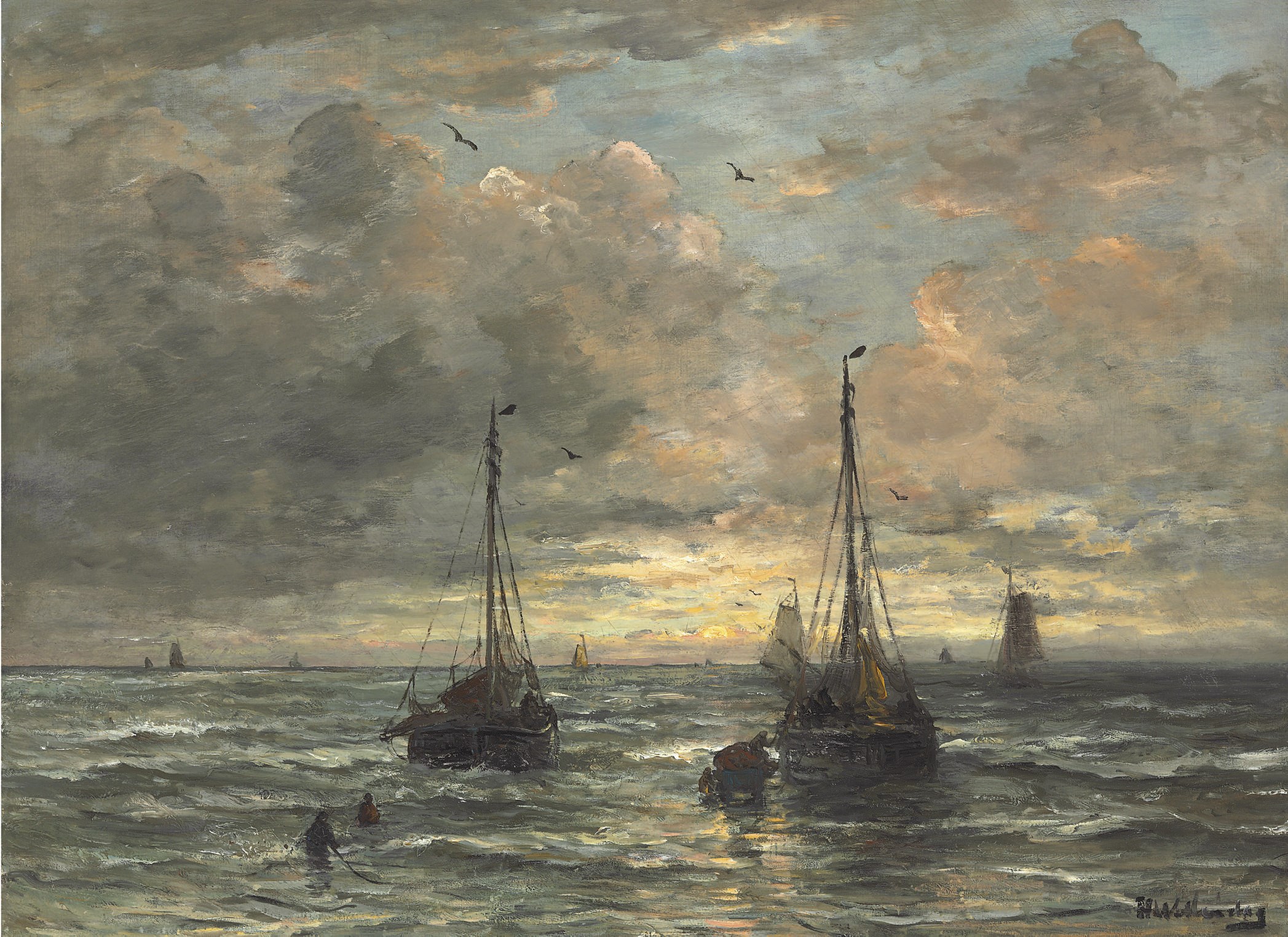 Hendrik Willem Mesdag (Dutch, 1831-1915)