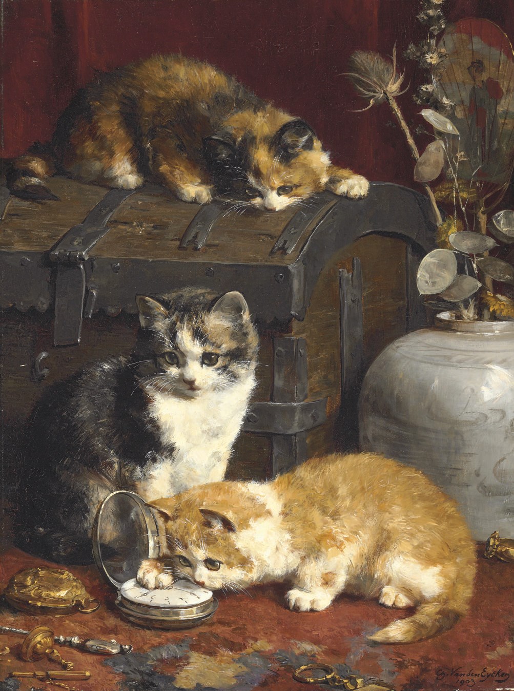 Charles H. van den Eycken (BELGIAN, 1859-1923)