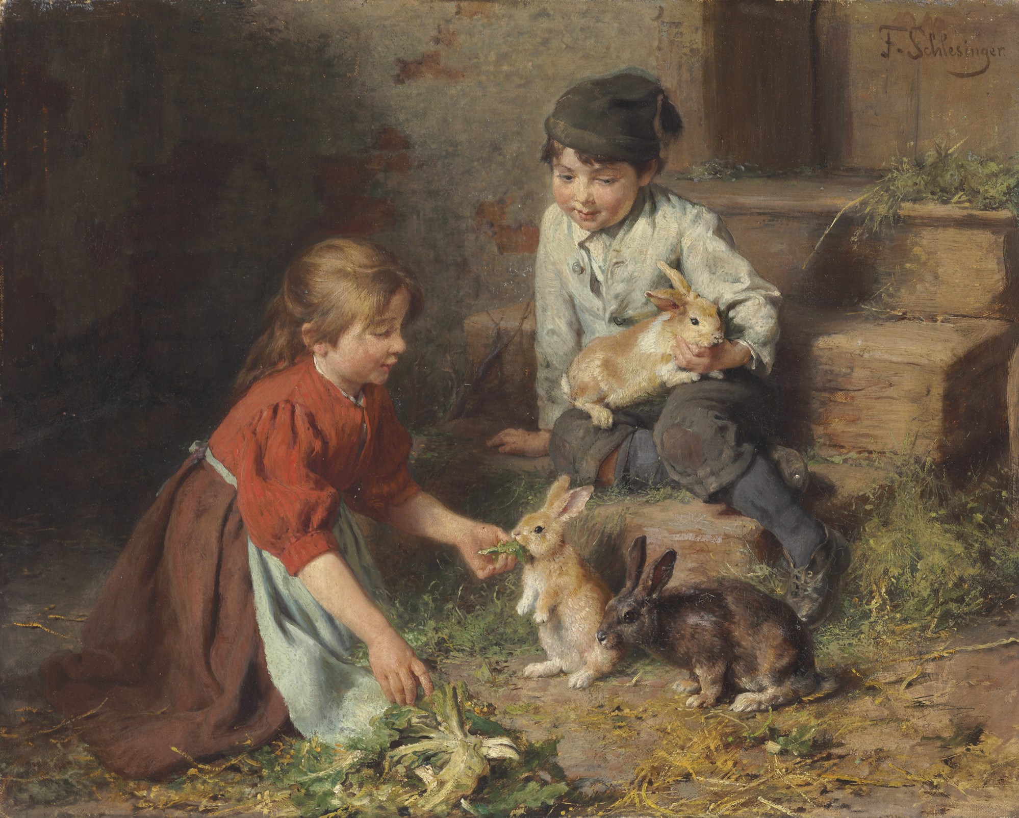 Felix Schlesinger (GERMAN, 1833-1910)