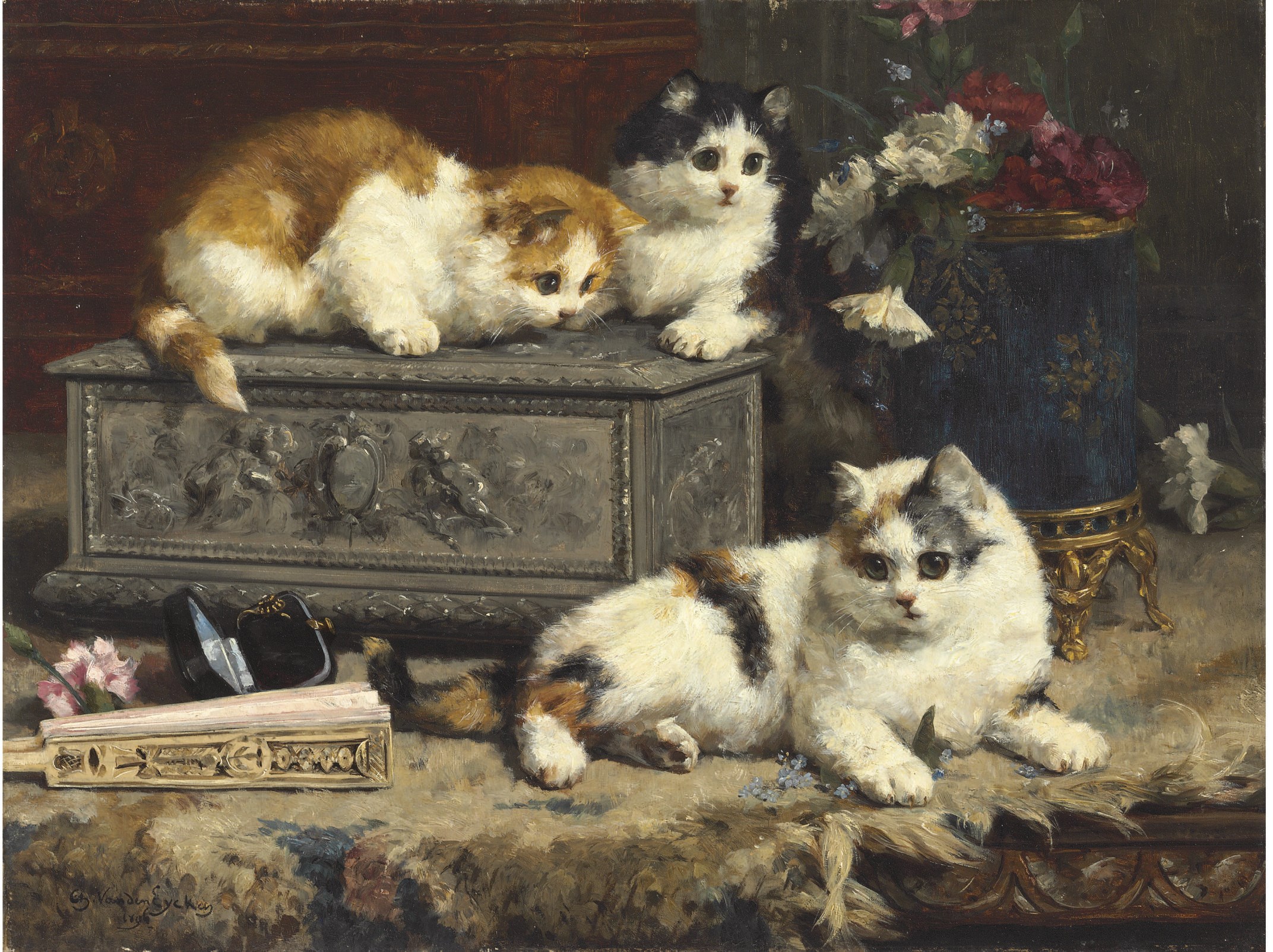 Charles H. van den Eycken (BELGIAN, 1859-1923)