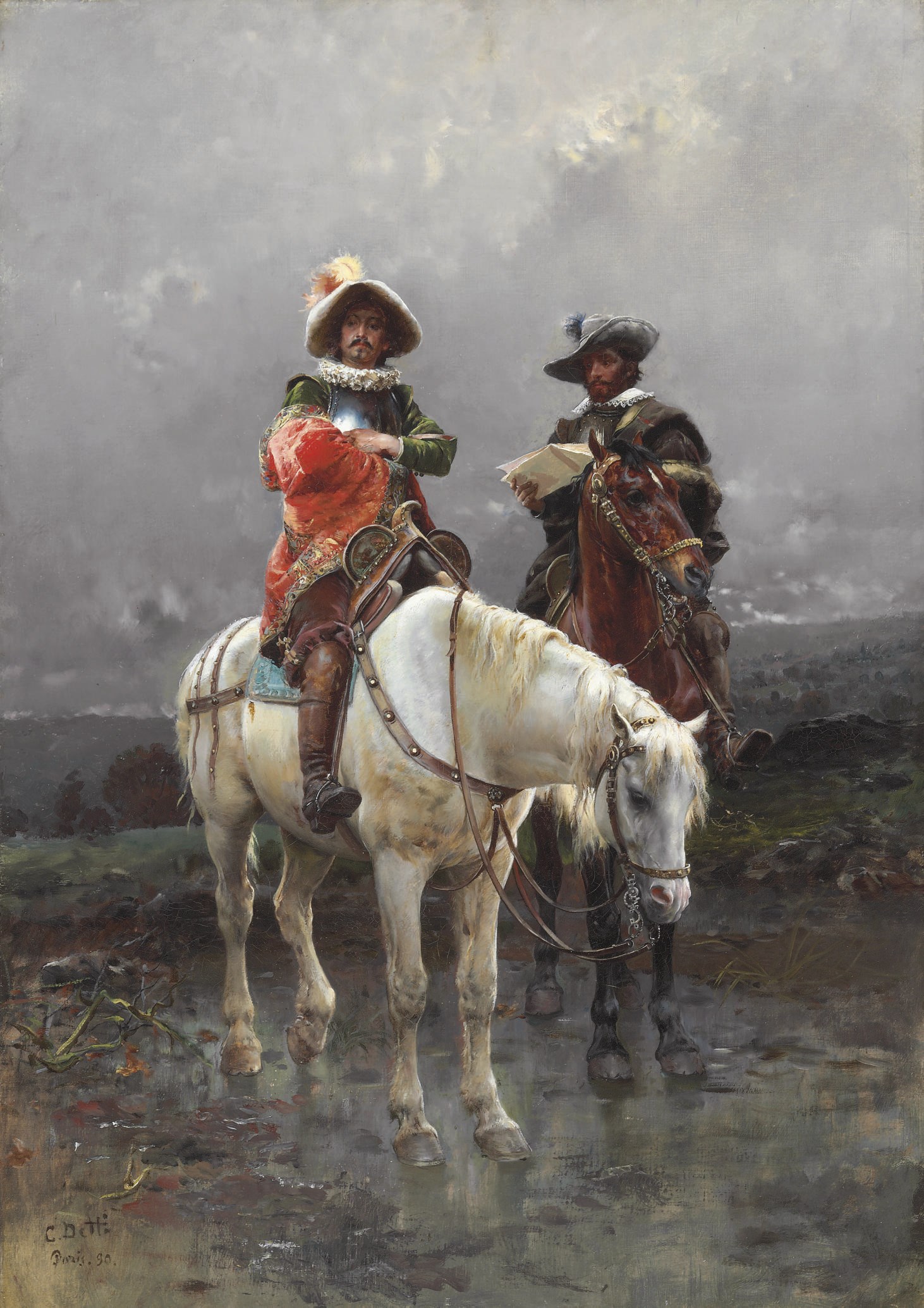 Cesare-Auguste Detti (Italian, 1847-1914)