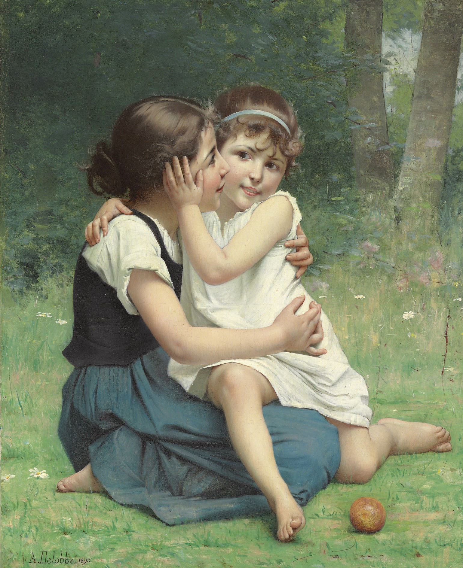 François Alfred Delobbe (FRENCH, 1835-1920)