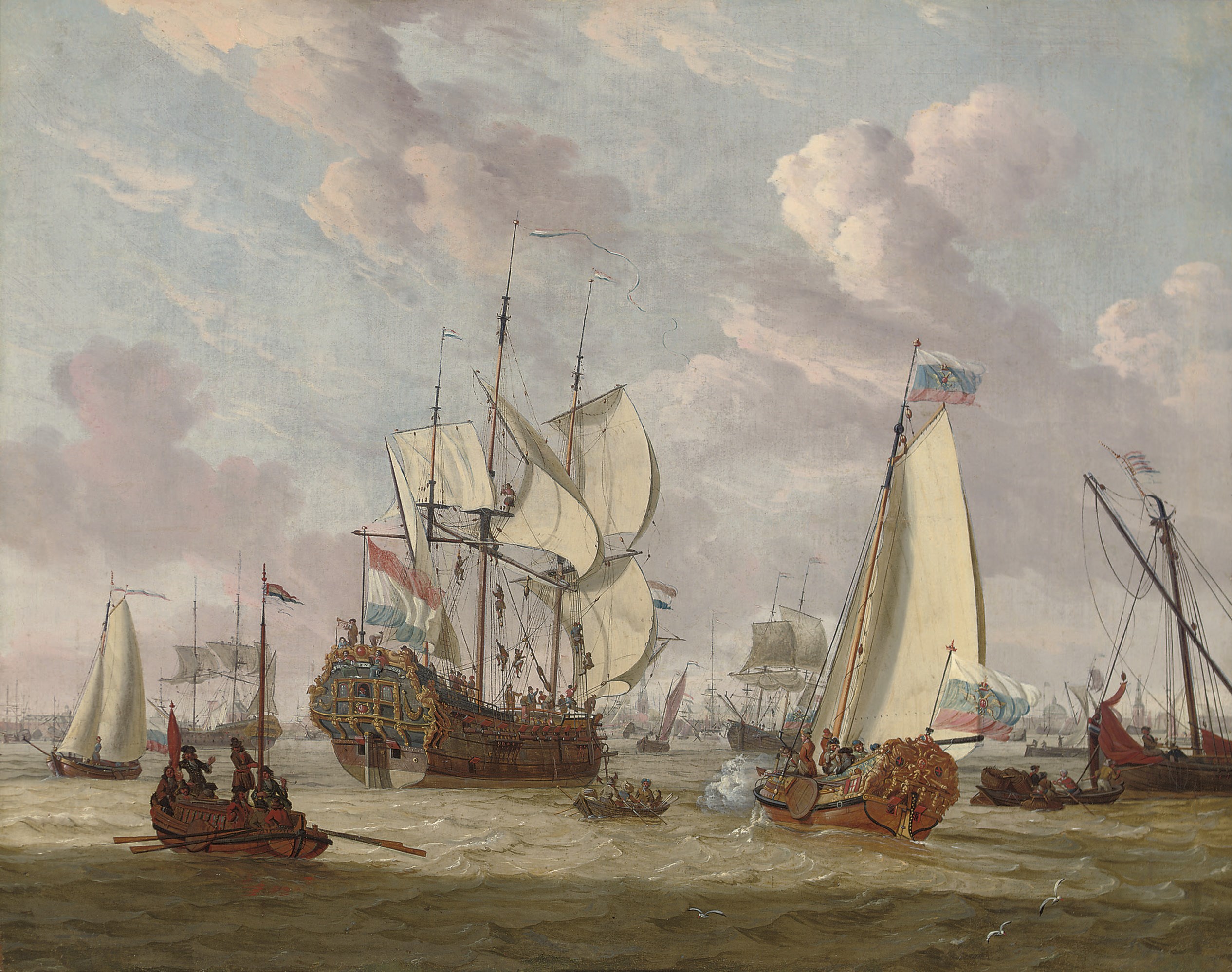 Attributed to Abraham Jan Storck (Amsterdam 1644-1710 Amsterdam)