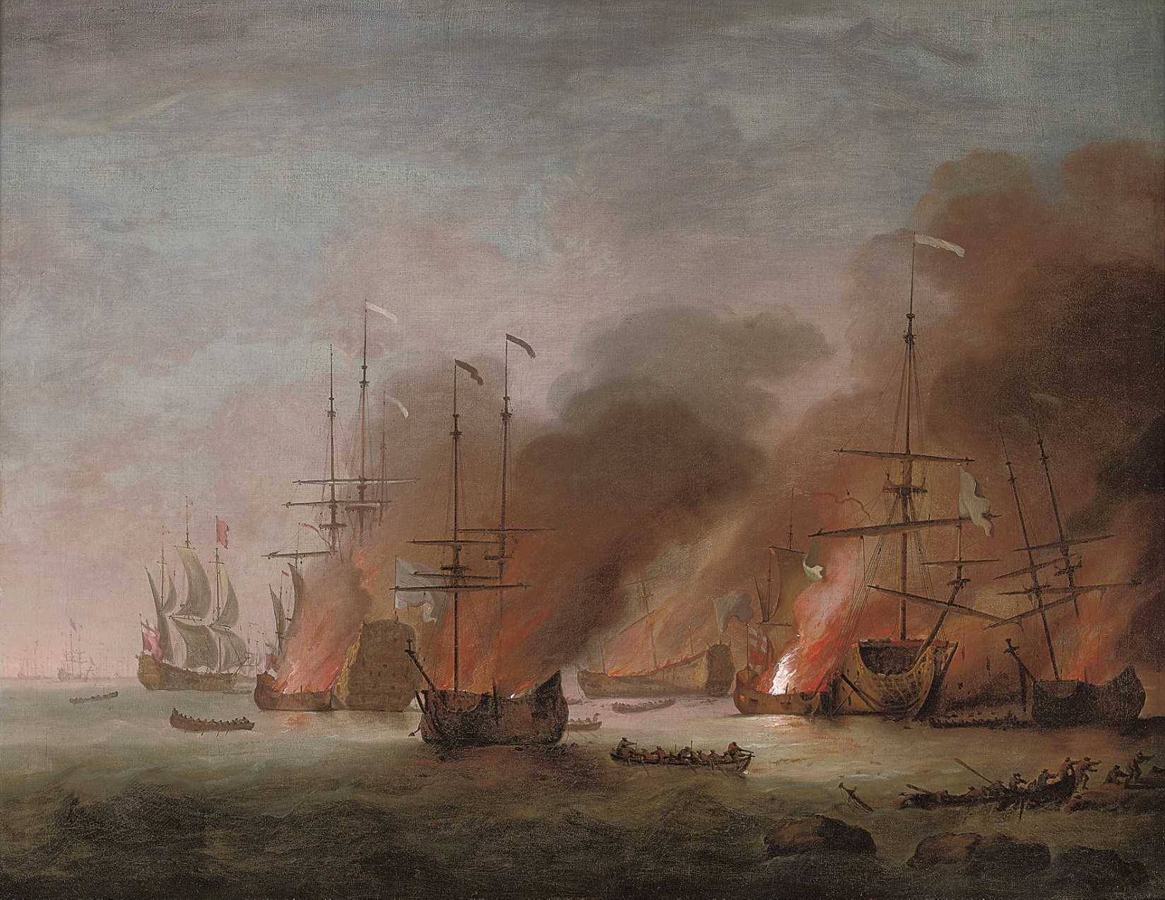 Studio of Willem van de Velde, the Younger (Leiden 1633-1707 London)