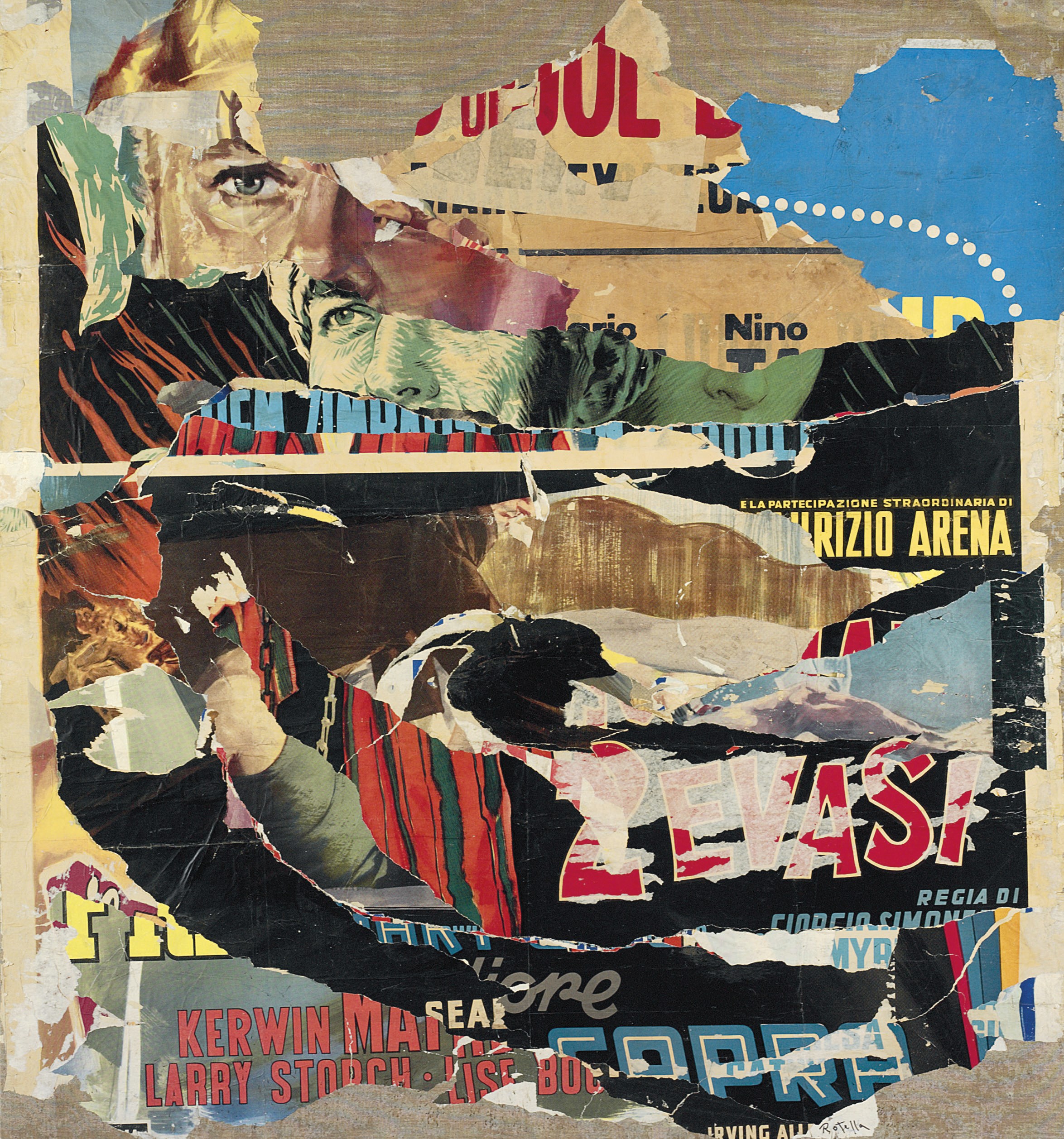 Mimmo Rotella (1918-2006)