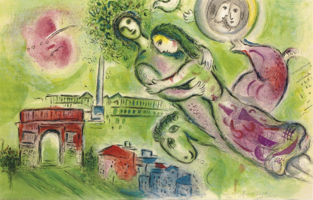 AFTER MARC CHAGALL
BY CHARLES SORLIER