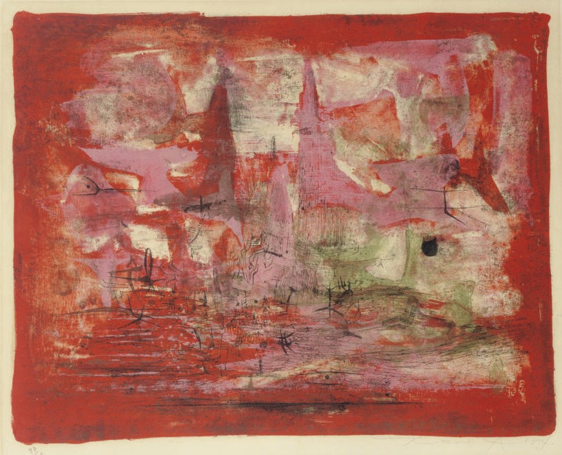 Zao Wou-Ki (B. 1921)