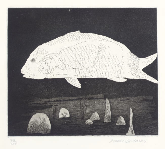 DAVID HOCKNEY (B. 1937)