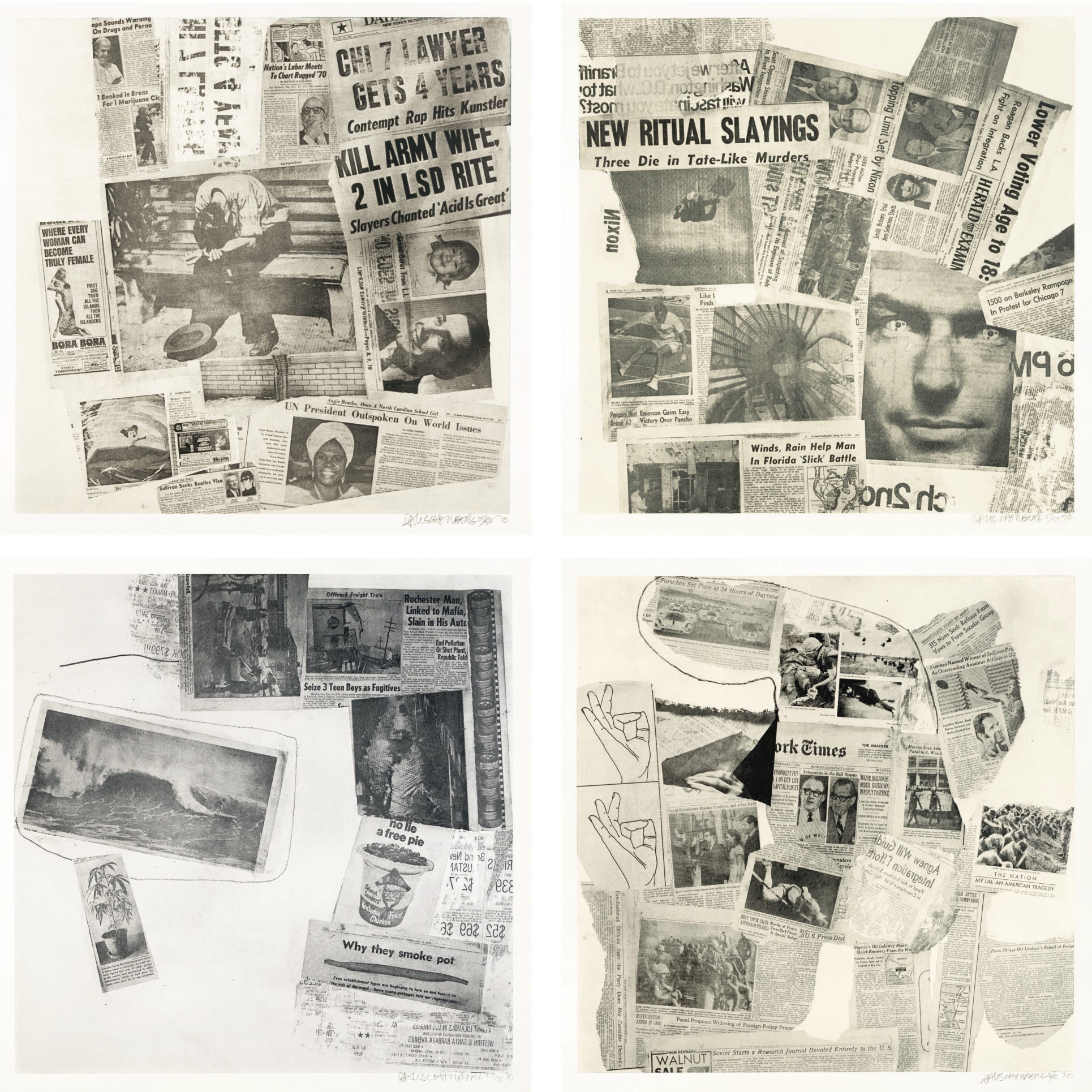 ROBERT RAUSCHENBERG