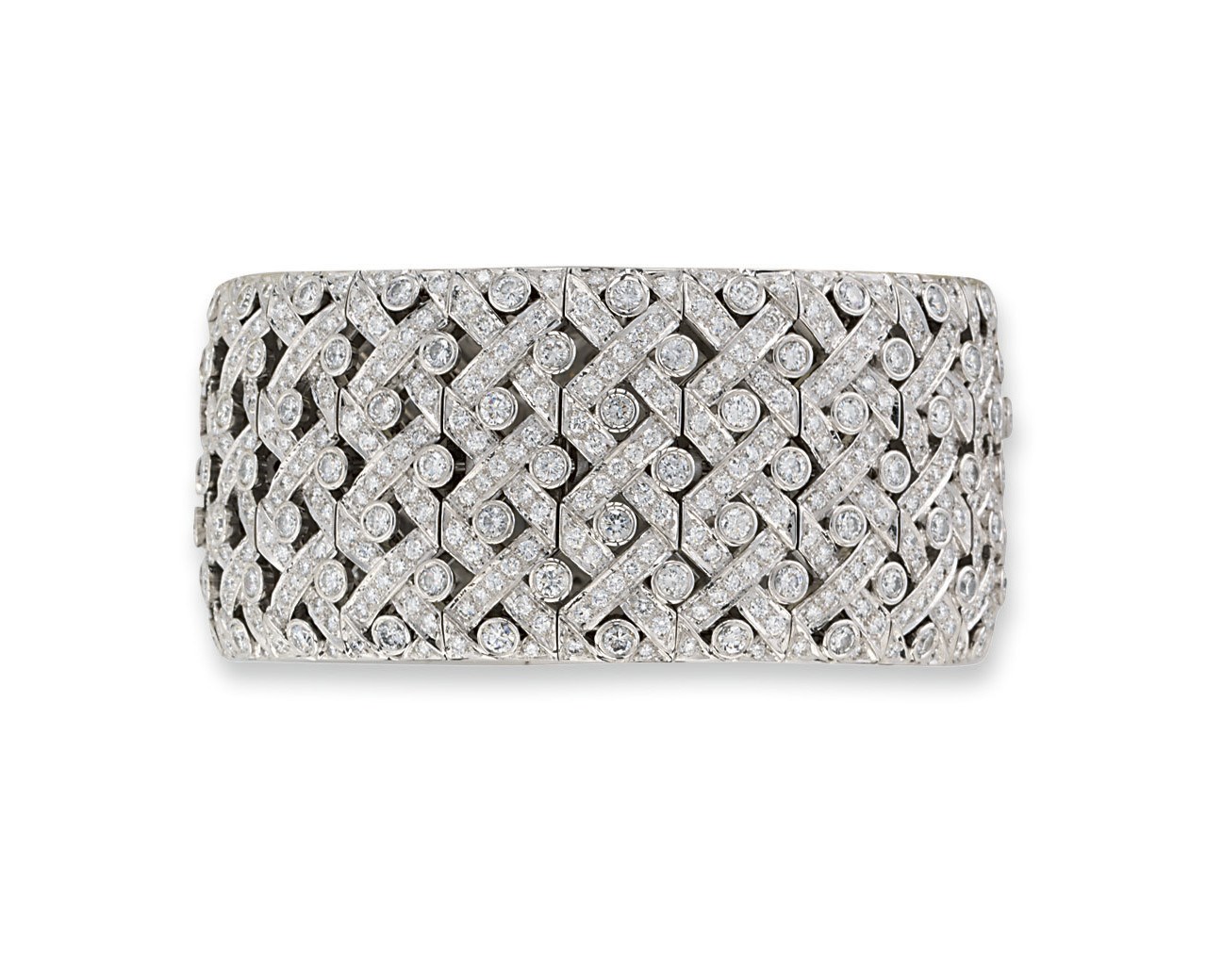 A DIAMOND BANGLE