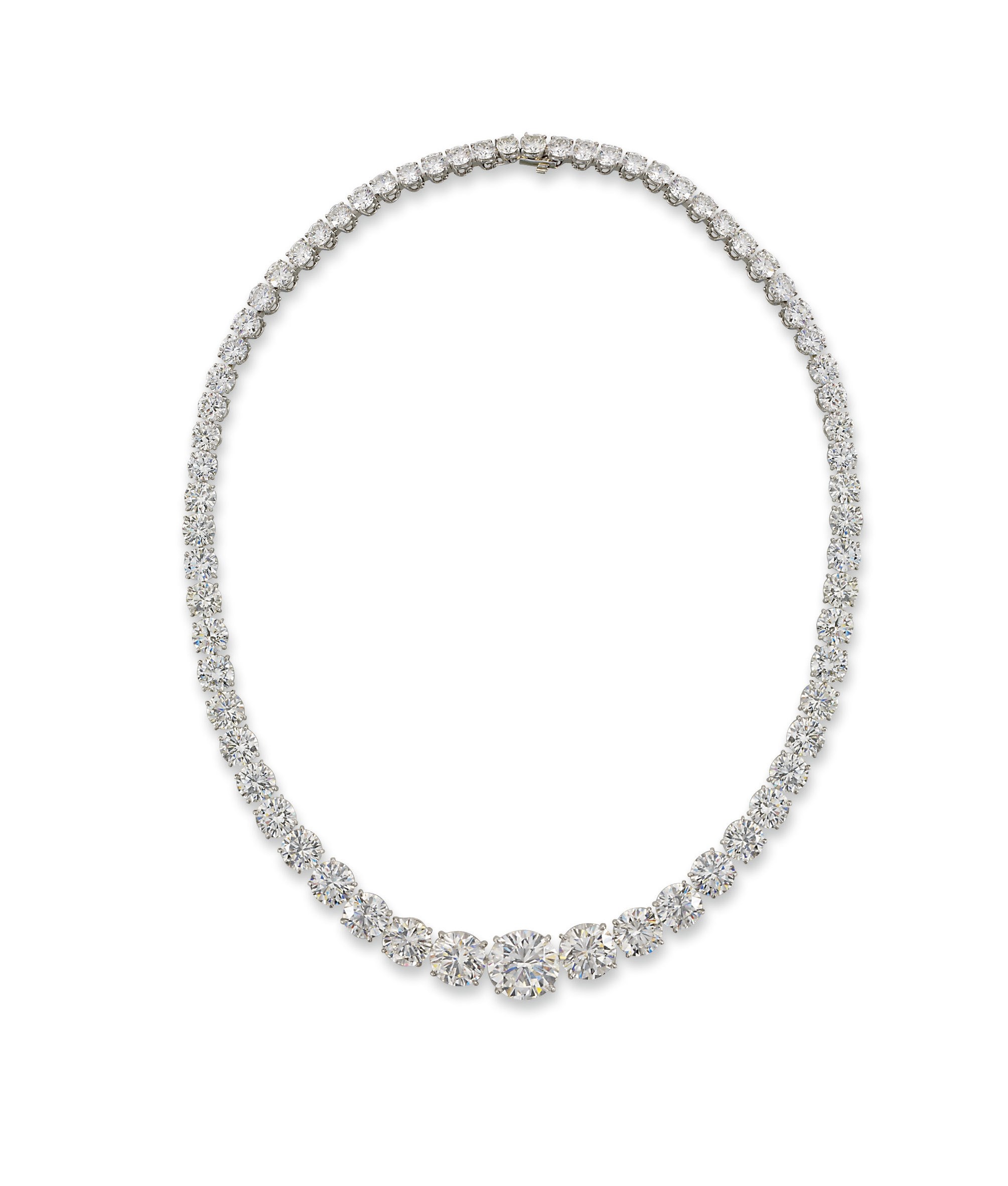 A DIAMOND NECKLACE
