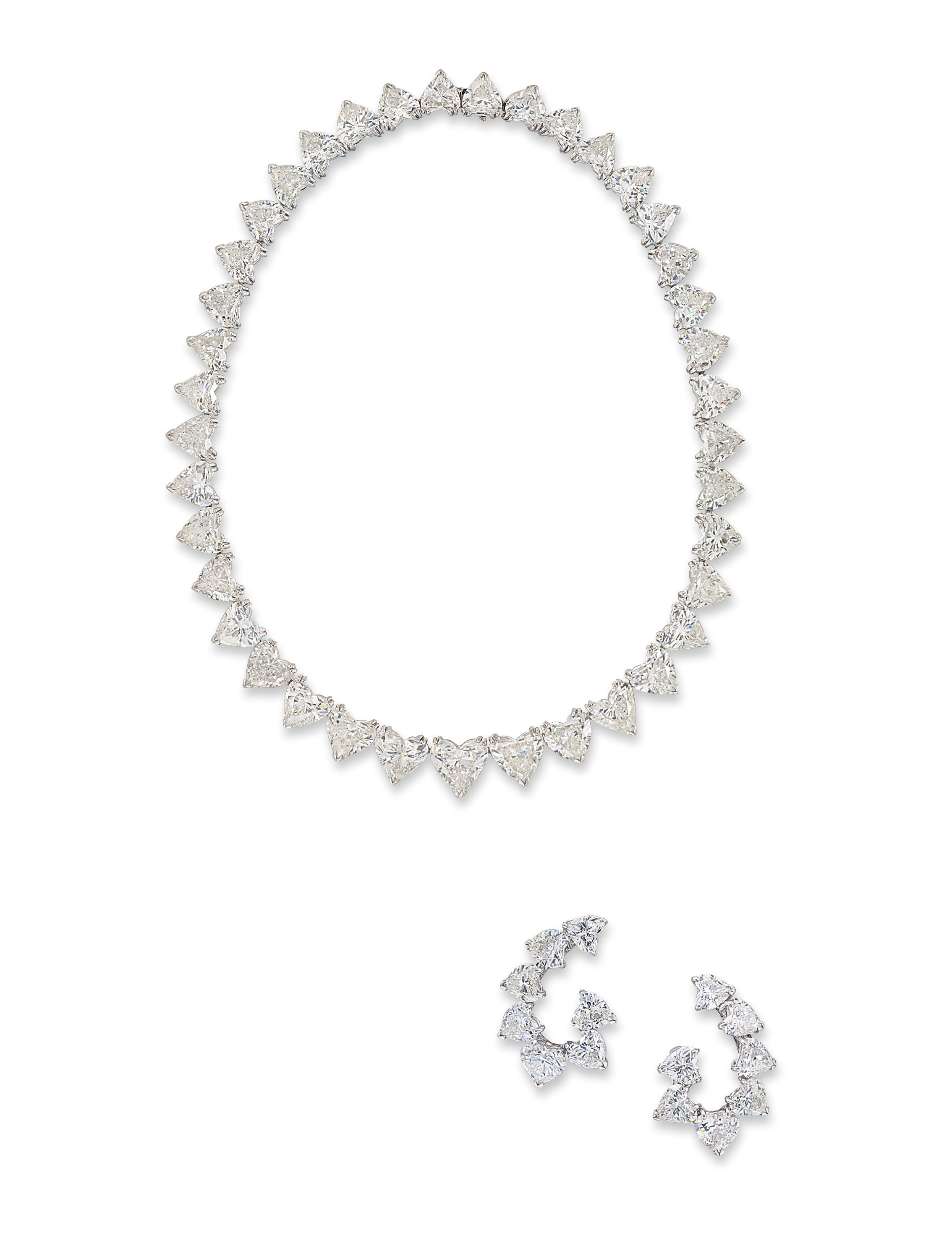 AN IMPORTANT SUITE OF DIAMOND JEWELLERY, BY ADLER