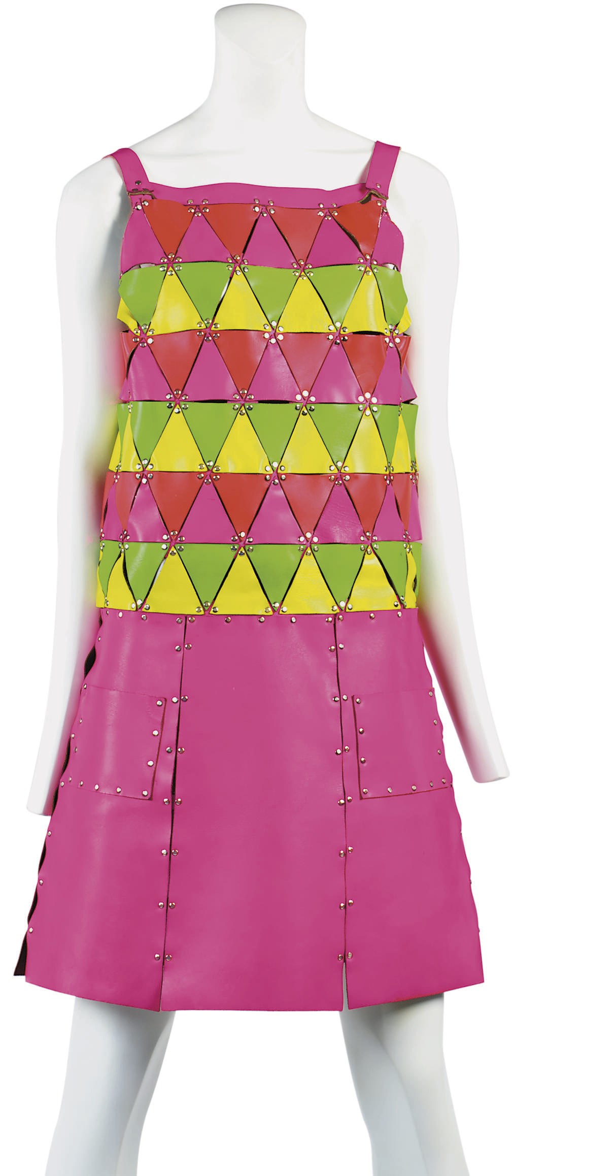 PACO RABANNE (B.1934)
A TUNIC DRESS