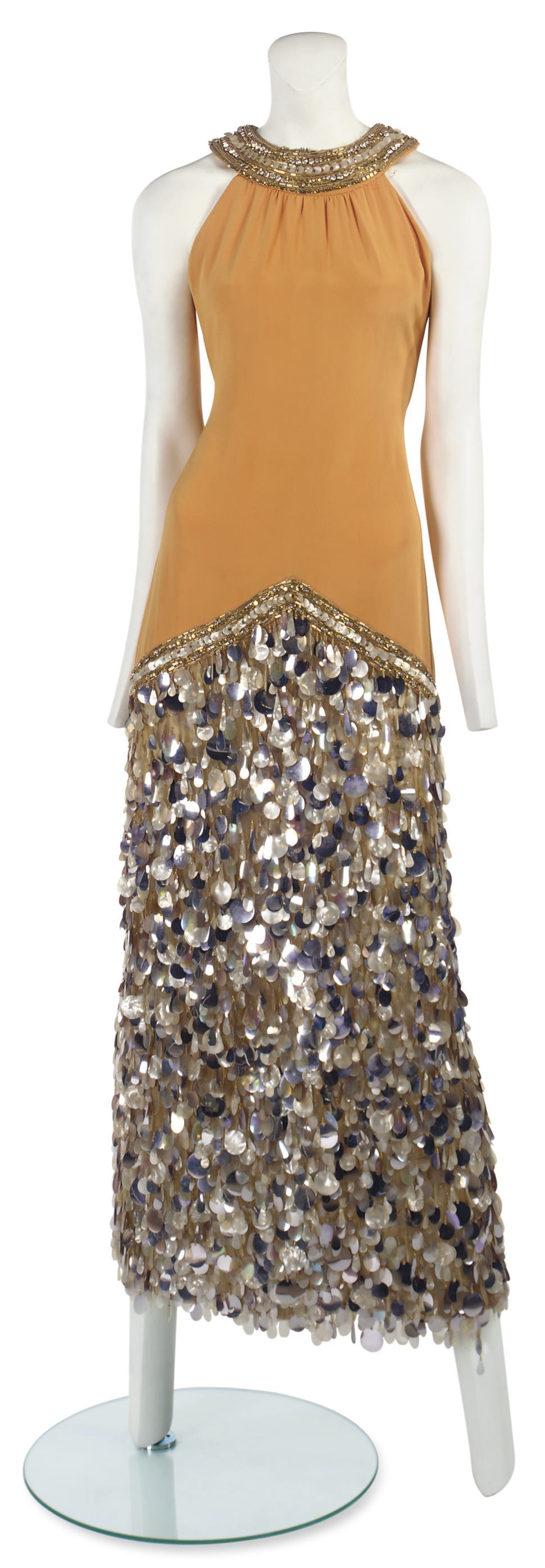 YVES SAINT LAURENT (1936-2008)
A COUTURE EVENING GOWN