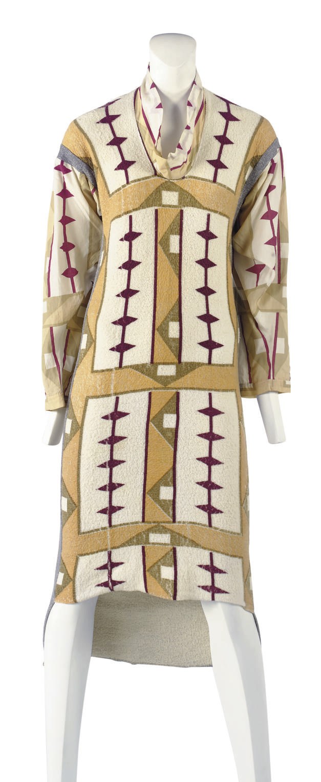 WORLD'S END (F.1981)   
A COTTON 'SAVAGES' COLLECTION DRESS