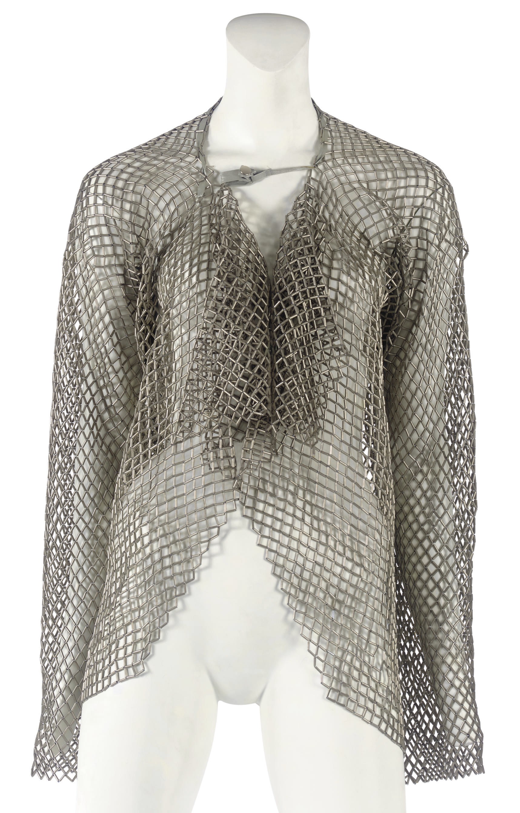 ISSEY MIYAKE (B.1938)
A 'BAMBOO' MESH JACKET