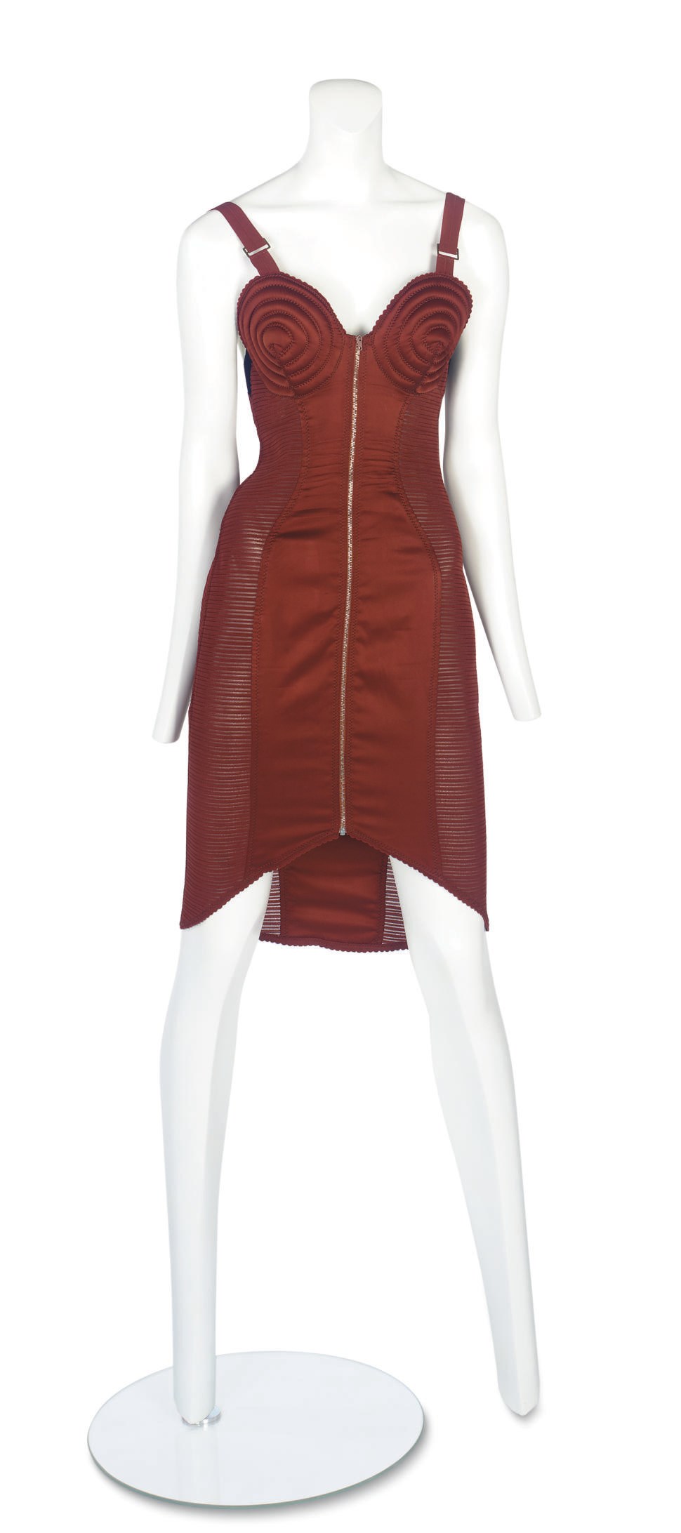 JEAN-PAUL GAULTIER (B.1952)
A RARE 'CORSET' COCKTAIL DRESS