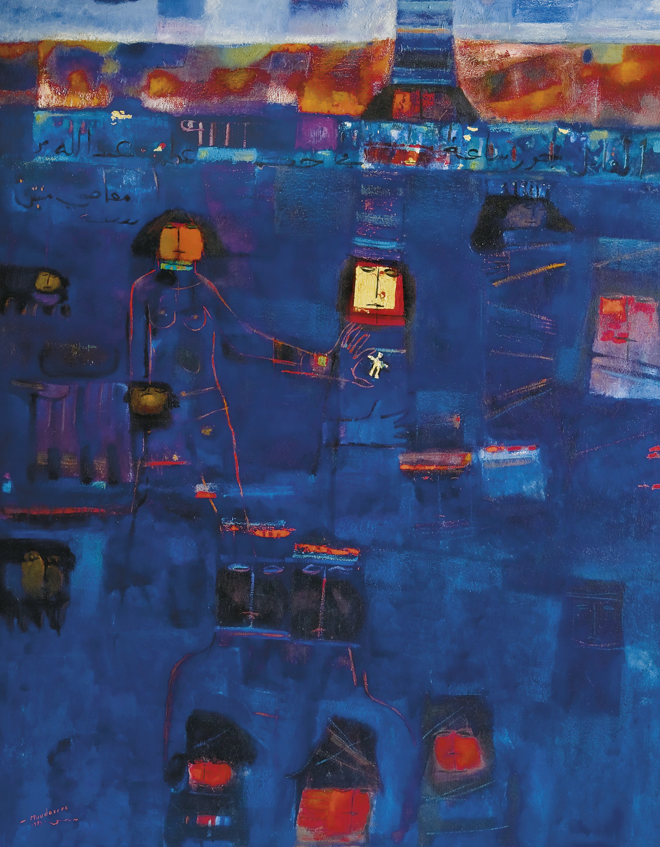 Fateh Moudarres (Syrian, 1922-1999)