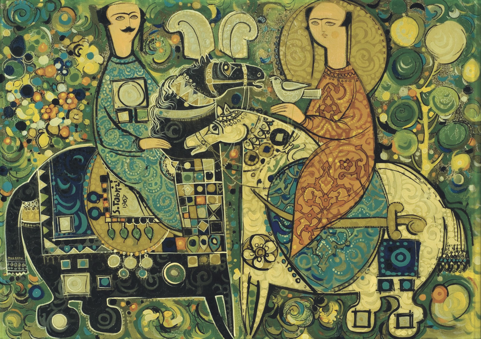 Sadegh Tabrizi (Iranian, b. 1939)
