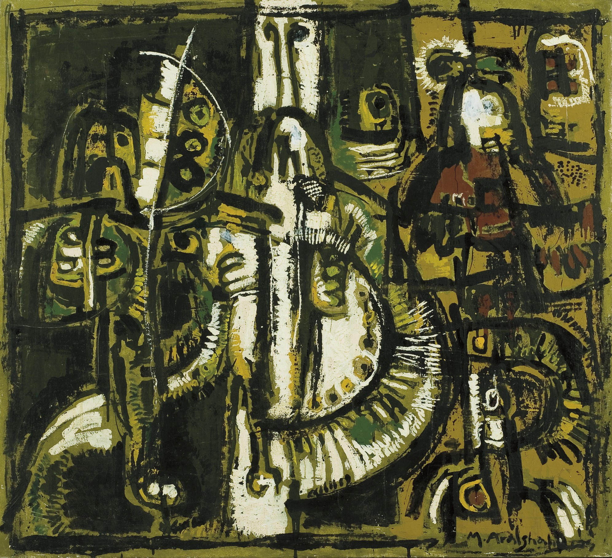 Massoud Arabshahi (Iranian, b.1935)