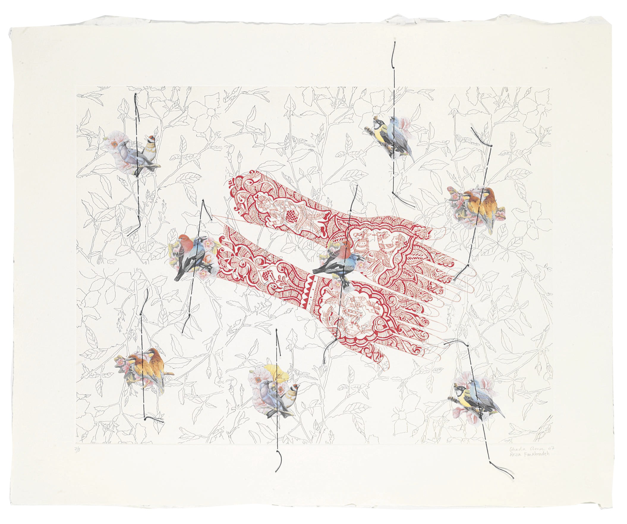 Ghada Amer & Reza Farkhondeh (Egyptian & Iranian, b. 1963)
