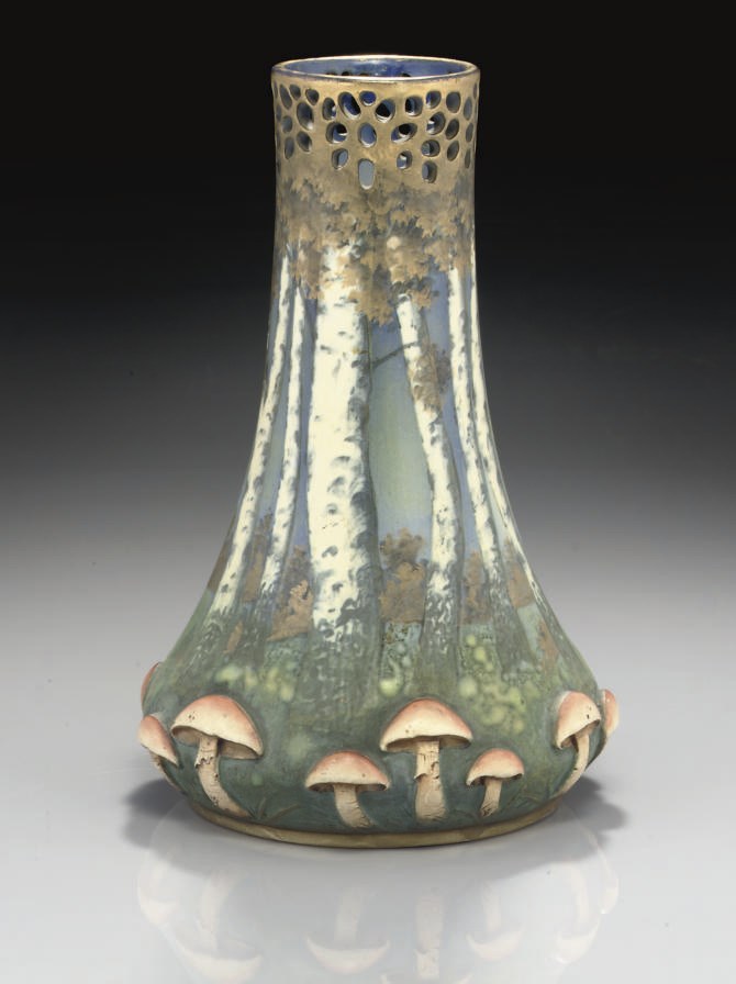 PAUL DACHSEL FOR AMPHORA; KUNSTKERAMIK PAUL DACHSEL, TURN-TEPLITZ