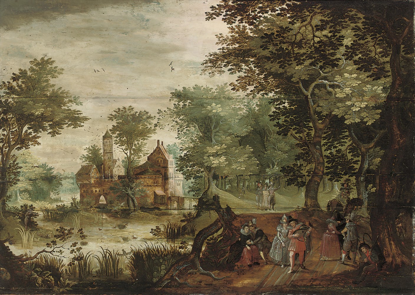 Circle of David Vinckboons (Mechelen 1576-1633 Amsterdam)